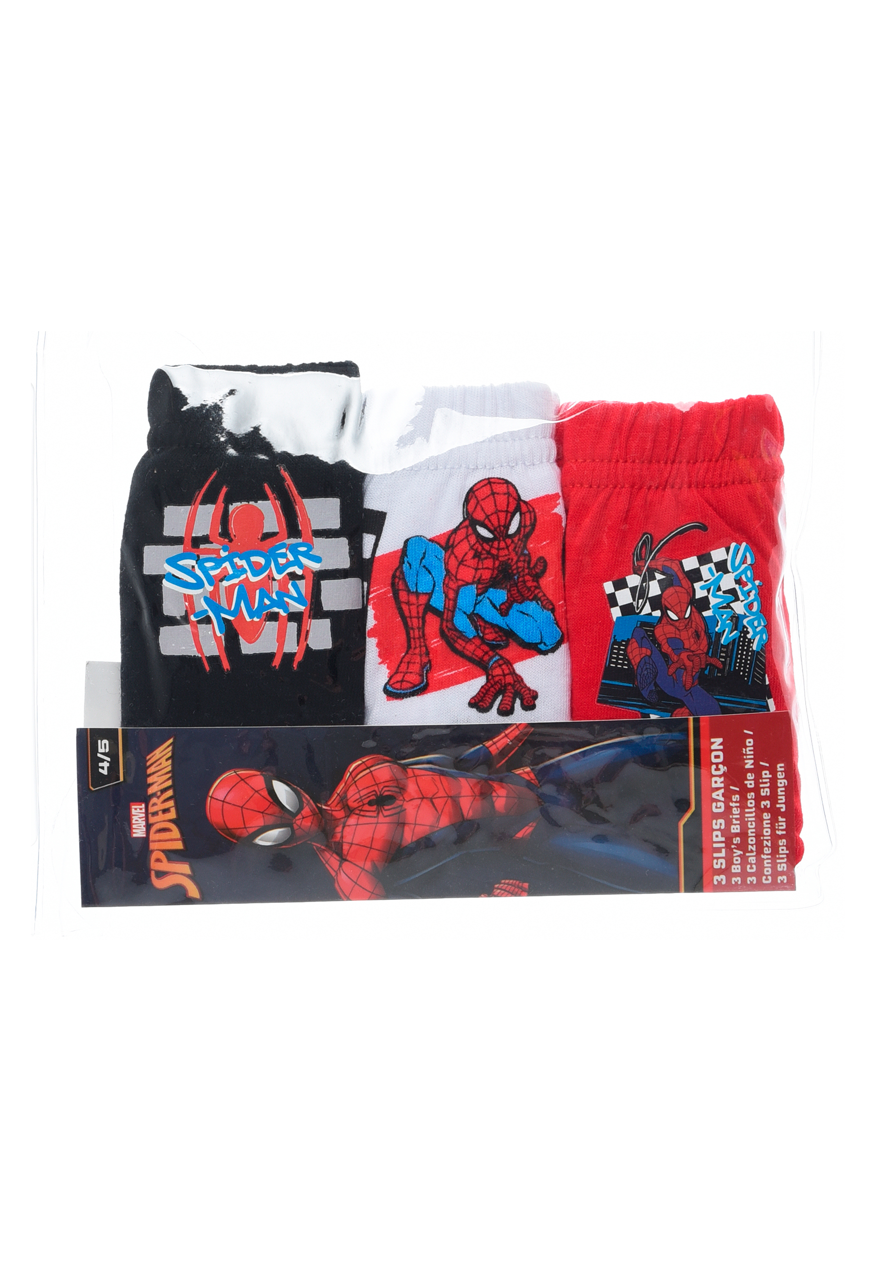 Spider-Man Jungen Kinder Unterhosen Schlüpfer Slips 3er Set