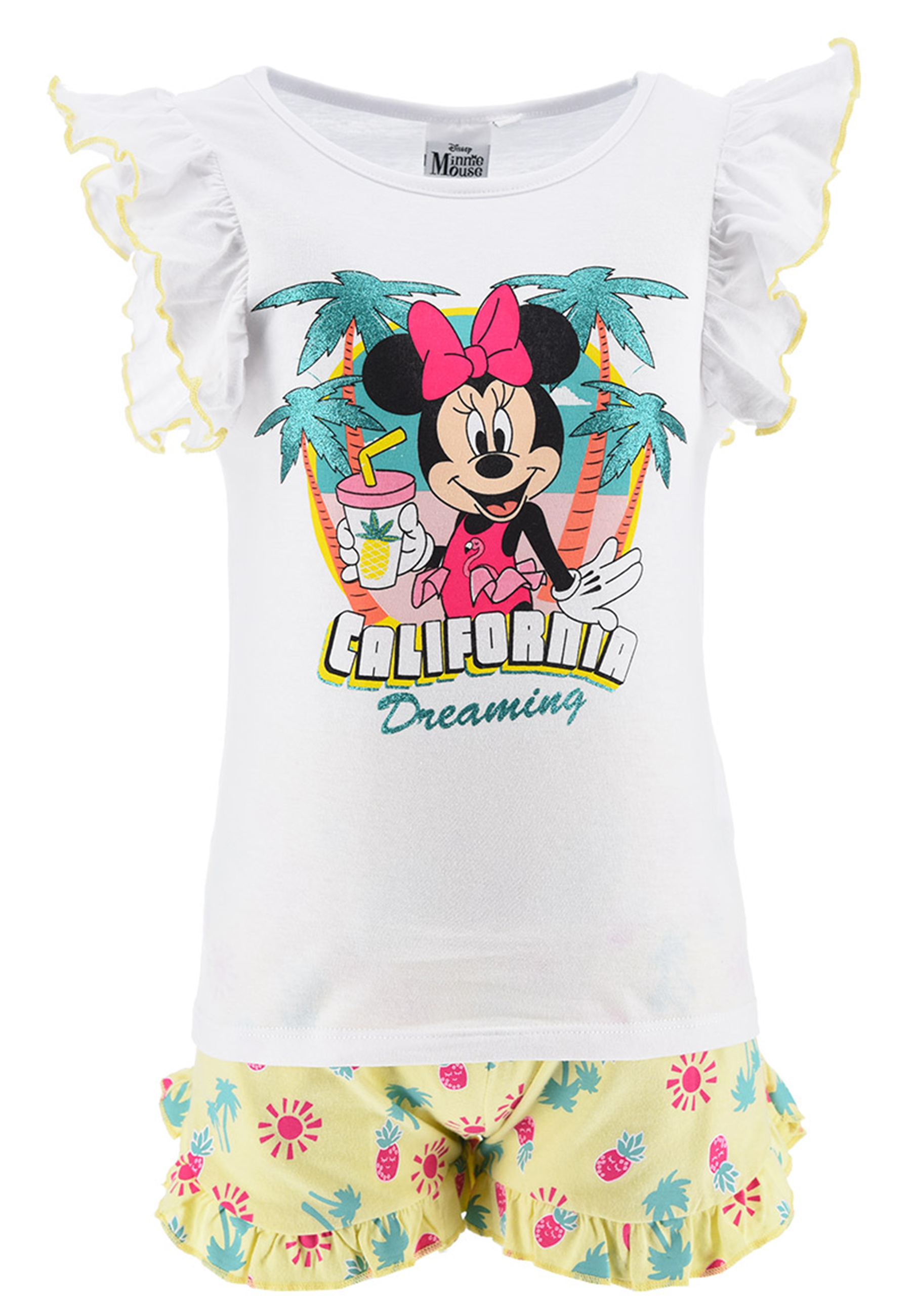 Minnie Mouse T-Shirt und Short Kurze Hose Sommer-Set