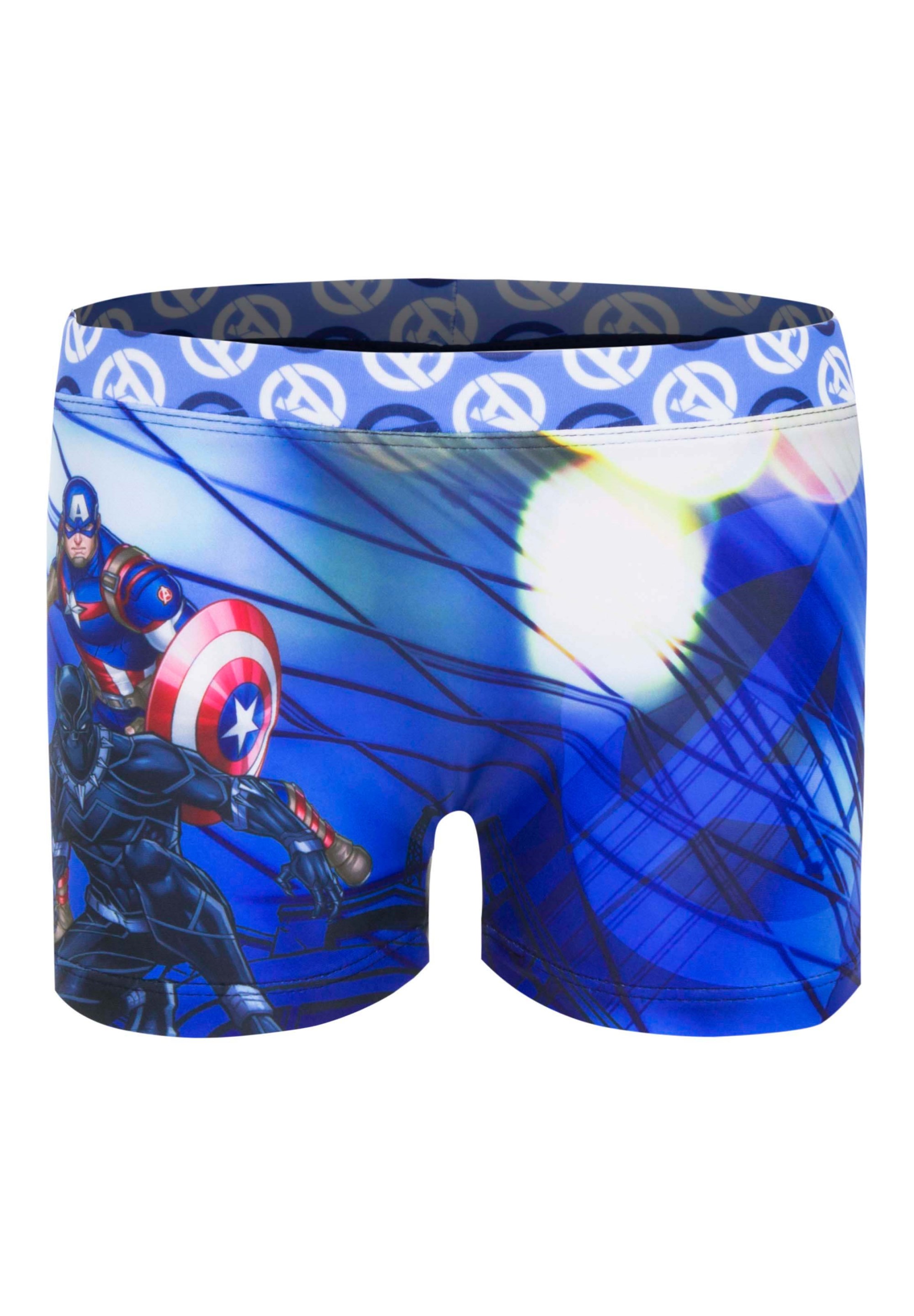 Marvel Avengers Badehose Badeshort Captain America & Black Panther
