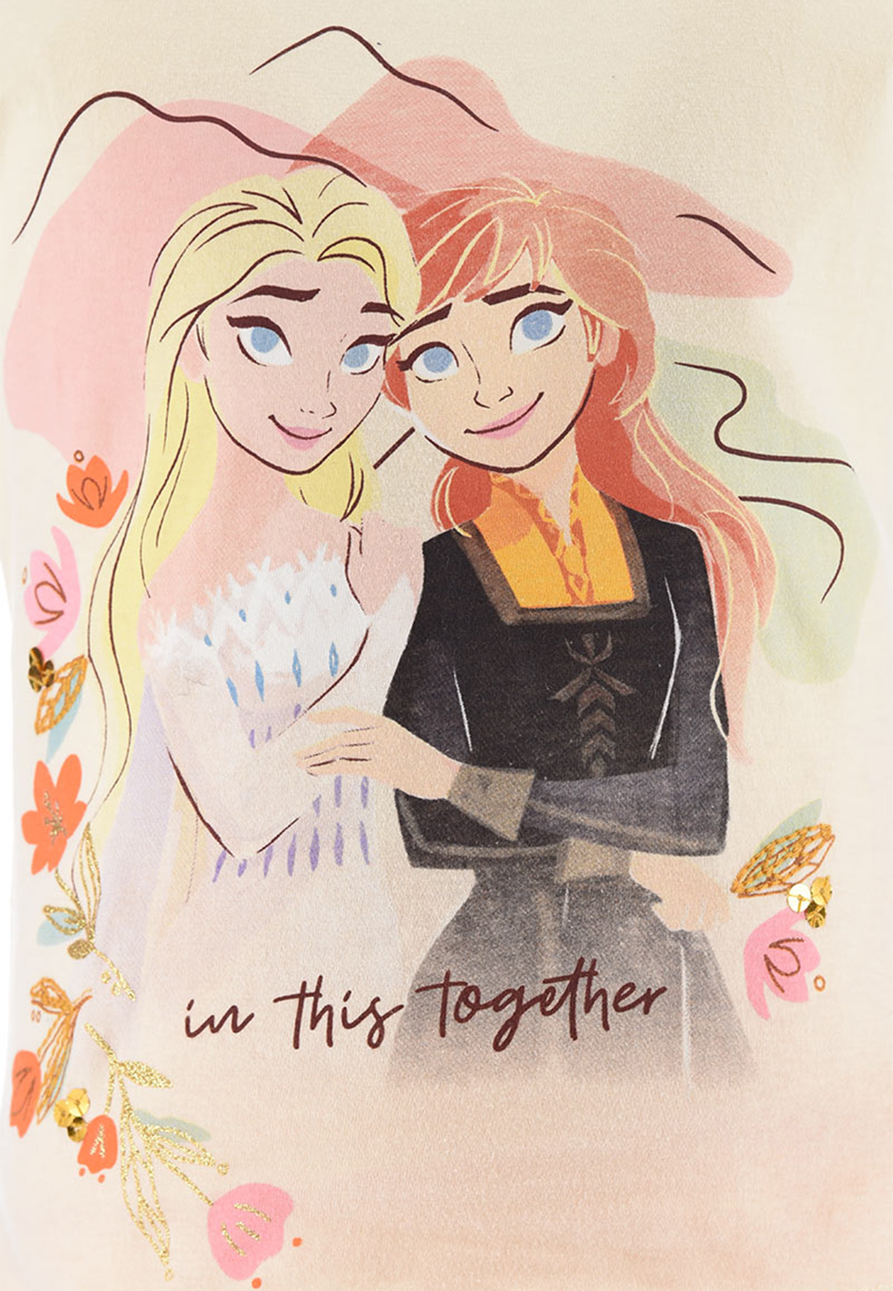 Frozen - Die Eiskönigin Elsa Mädchen T-Shirt und Short kurze Hose Sommer-Set