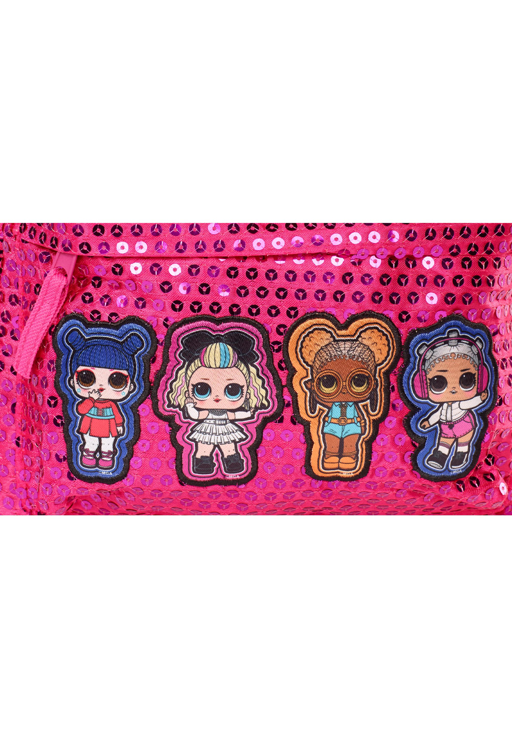 L.O.L. Surprise! Mädchen Kinder Glitzer Pailletten Rucksack 