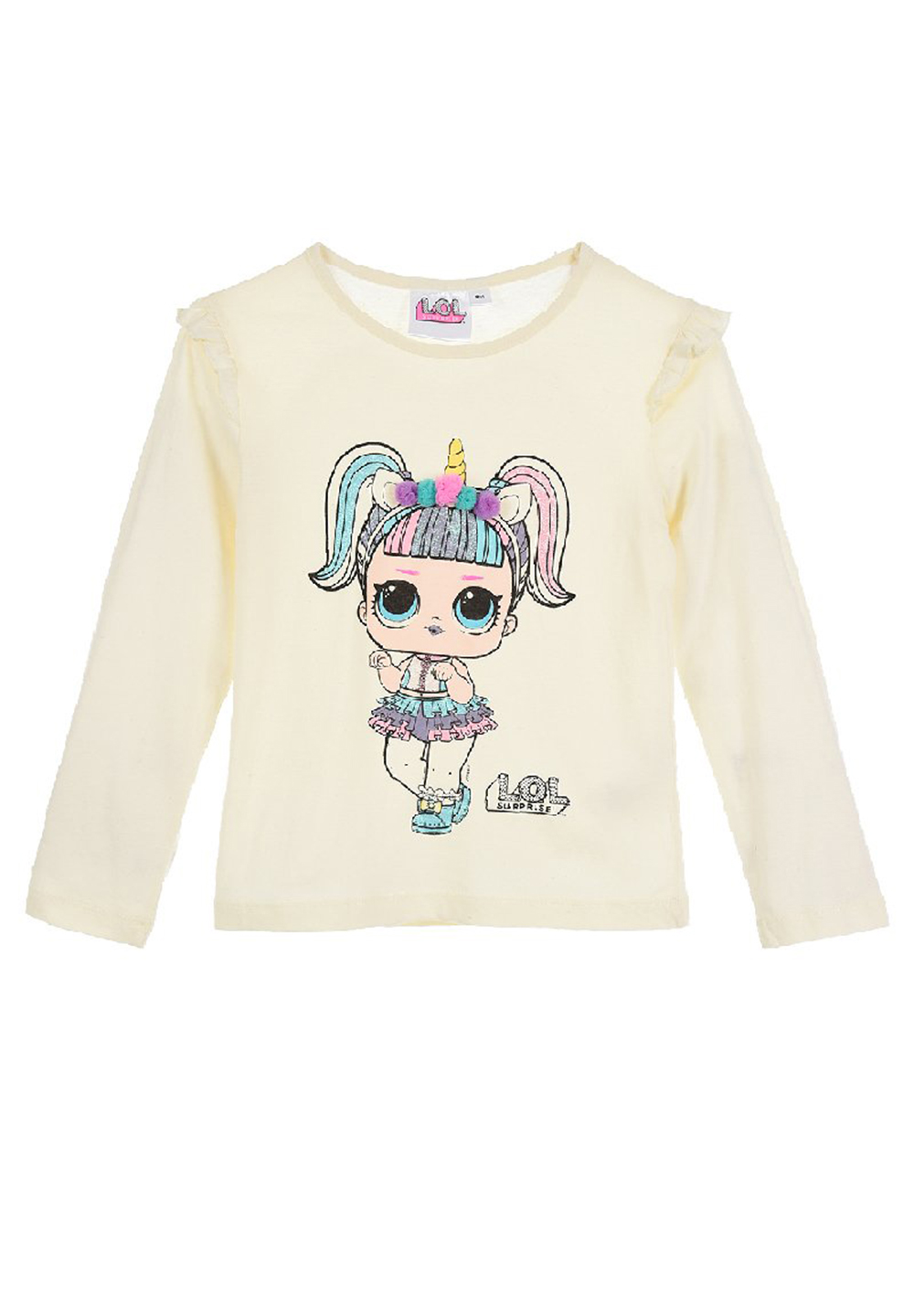 L.O.L. Surprise! Kinder Mädchen Langarm T-Shirt Longsleeve Langarmshirt