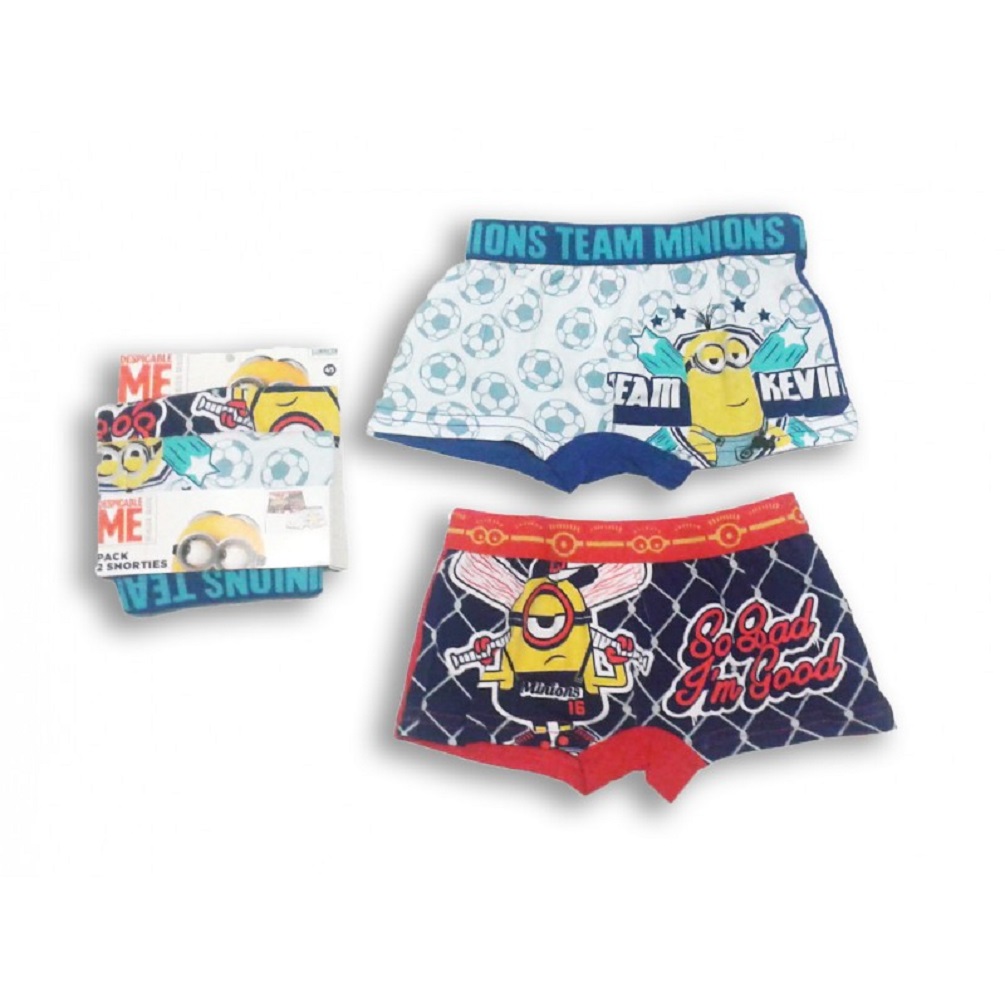 Minions Unterhosen Boxershorts Retroshorts Set 2 tlg.