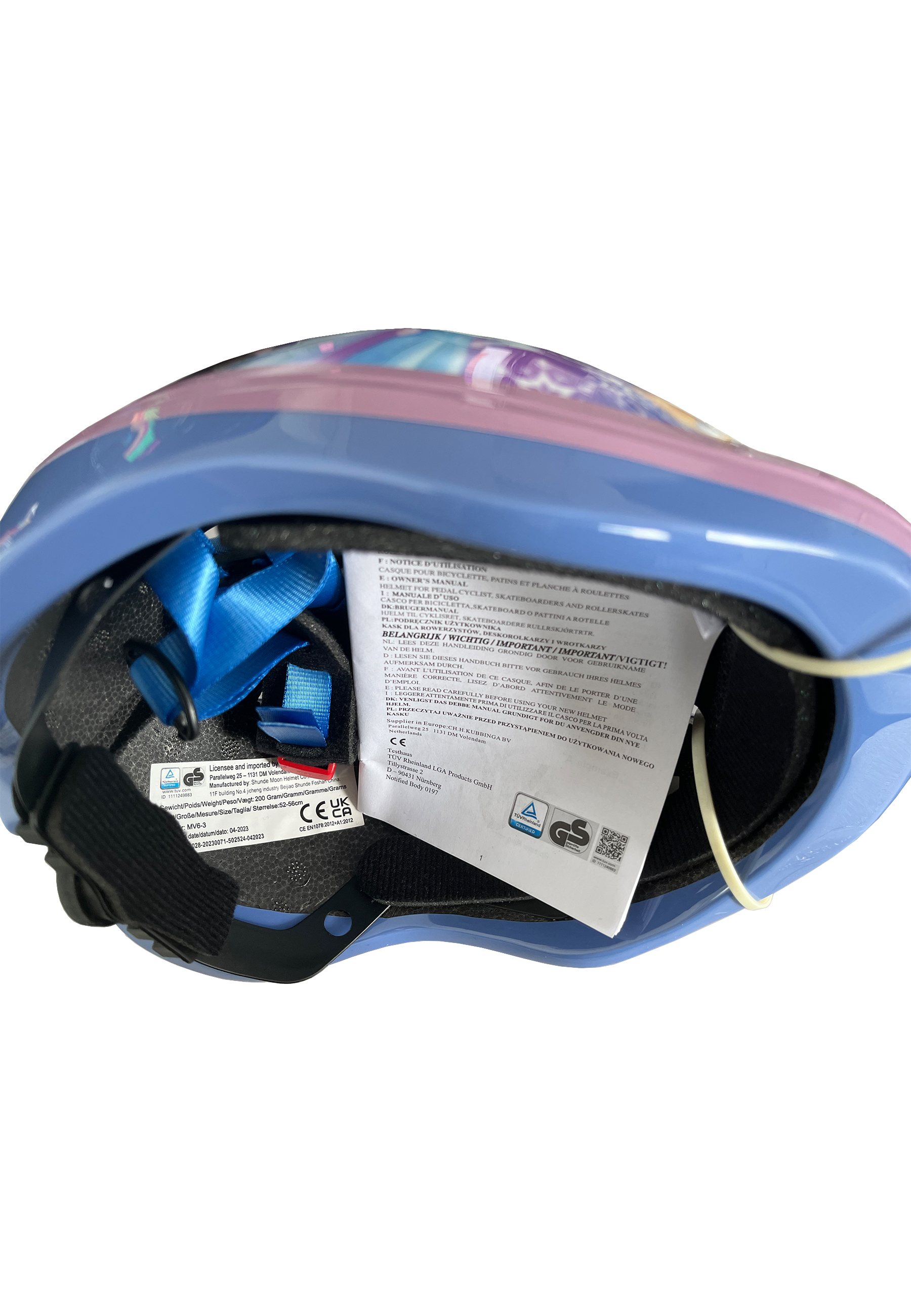 Frozen 2 Die Eiskönigin Anna & Elsa Kinder Mädchen Fahrrad-Helm Deluxe Gr. 52-56 cm