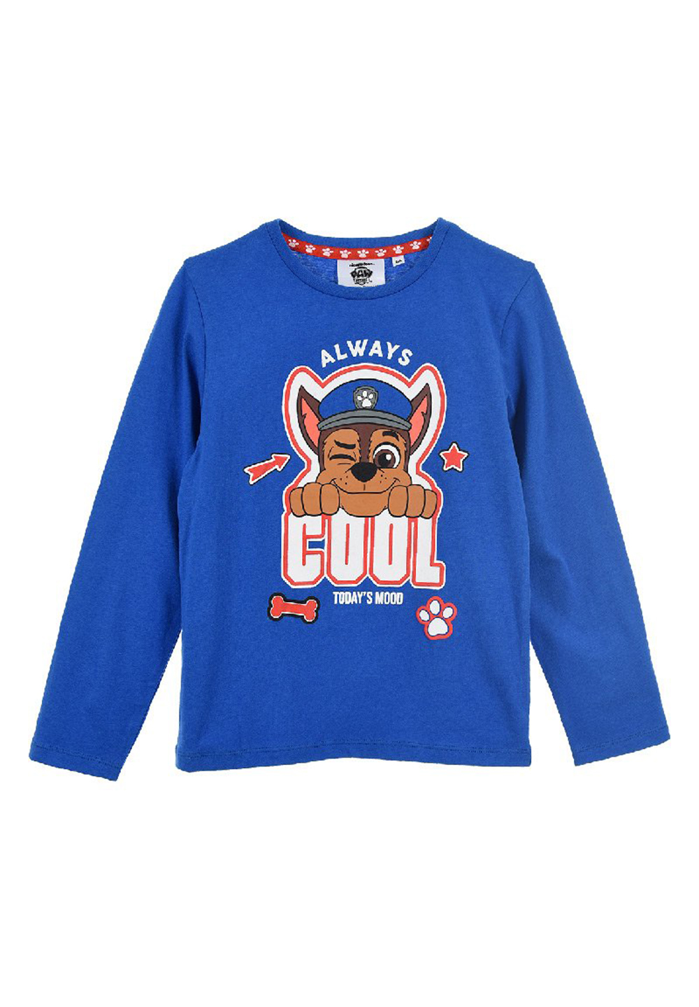Paw Patrol Kinder Jungen Langarm-Shirt Longsleeve Oberteil Chase