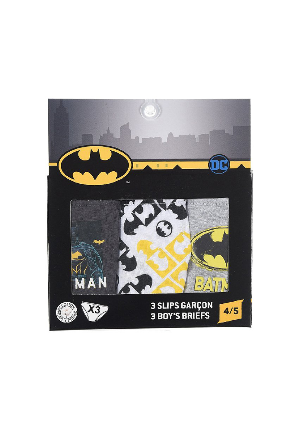 Batman Jungen Kinder Unterhosen Schlüpfer Unterwäsche 3er Pack