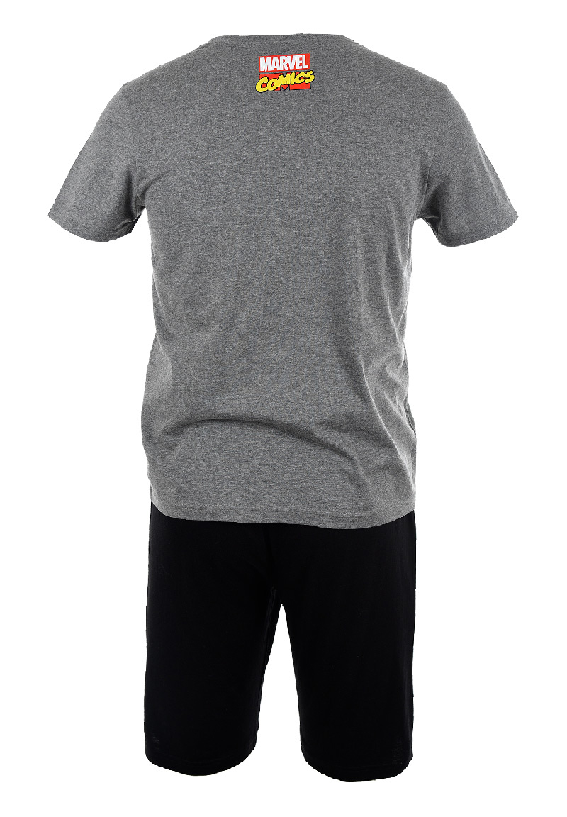 Avengers Herren Schlafanzug Shorty T-shirt und Shorts S-XL