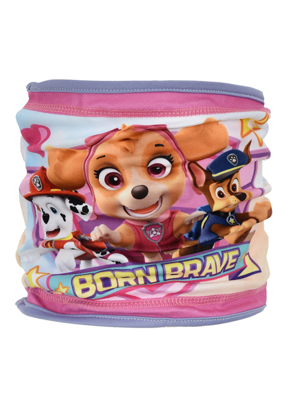 Paw Patrol Kinder Mädchen Fleece Schlauchschal Winter-Schal Skye, Marshall & Chase