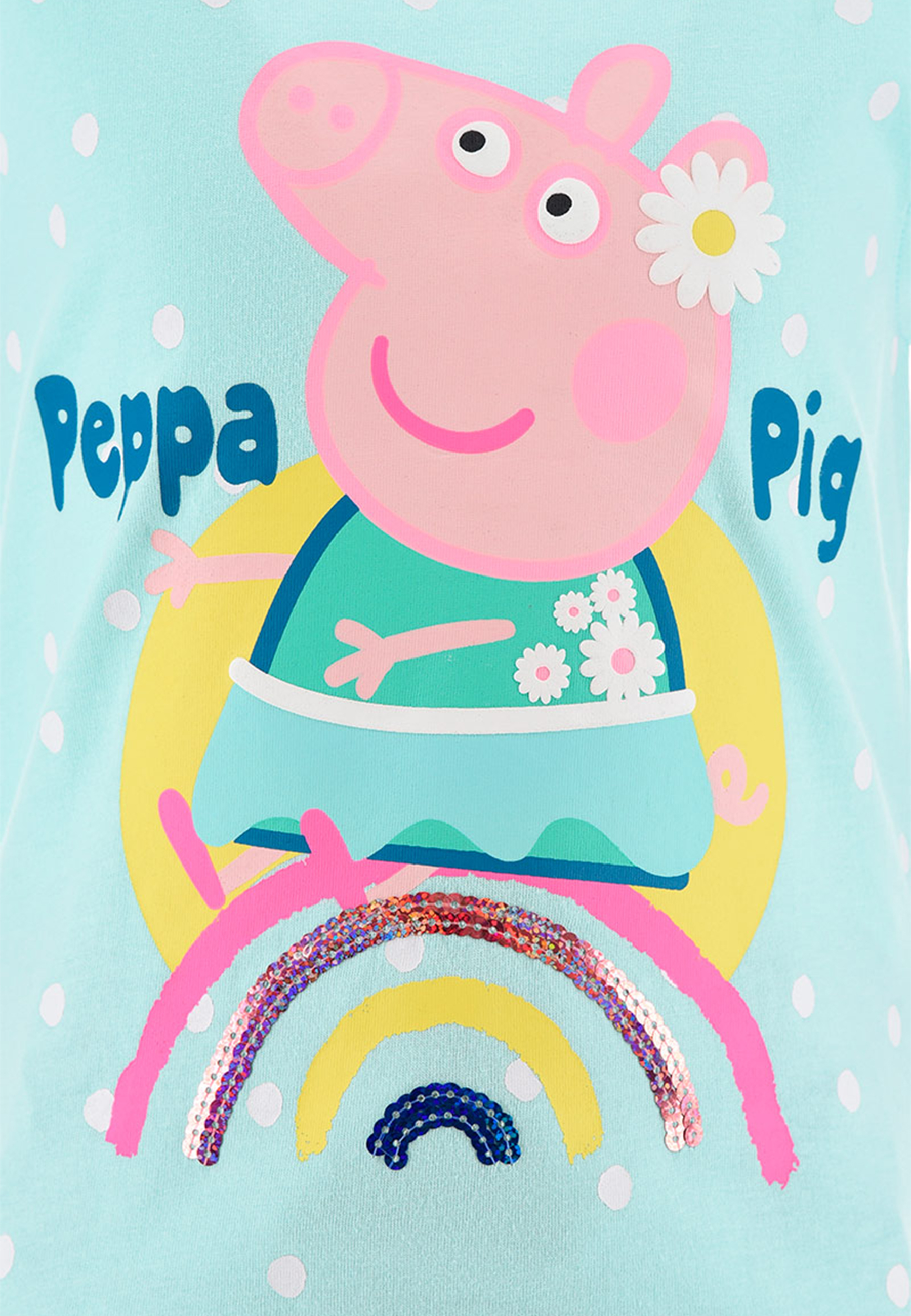 Peppa Wutz Pig Kinder Sommer-Set Mädchen T-Shirt und Shorts kurze Hose Set  