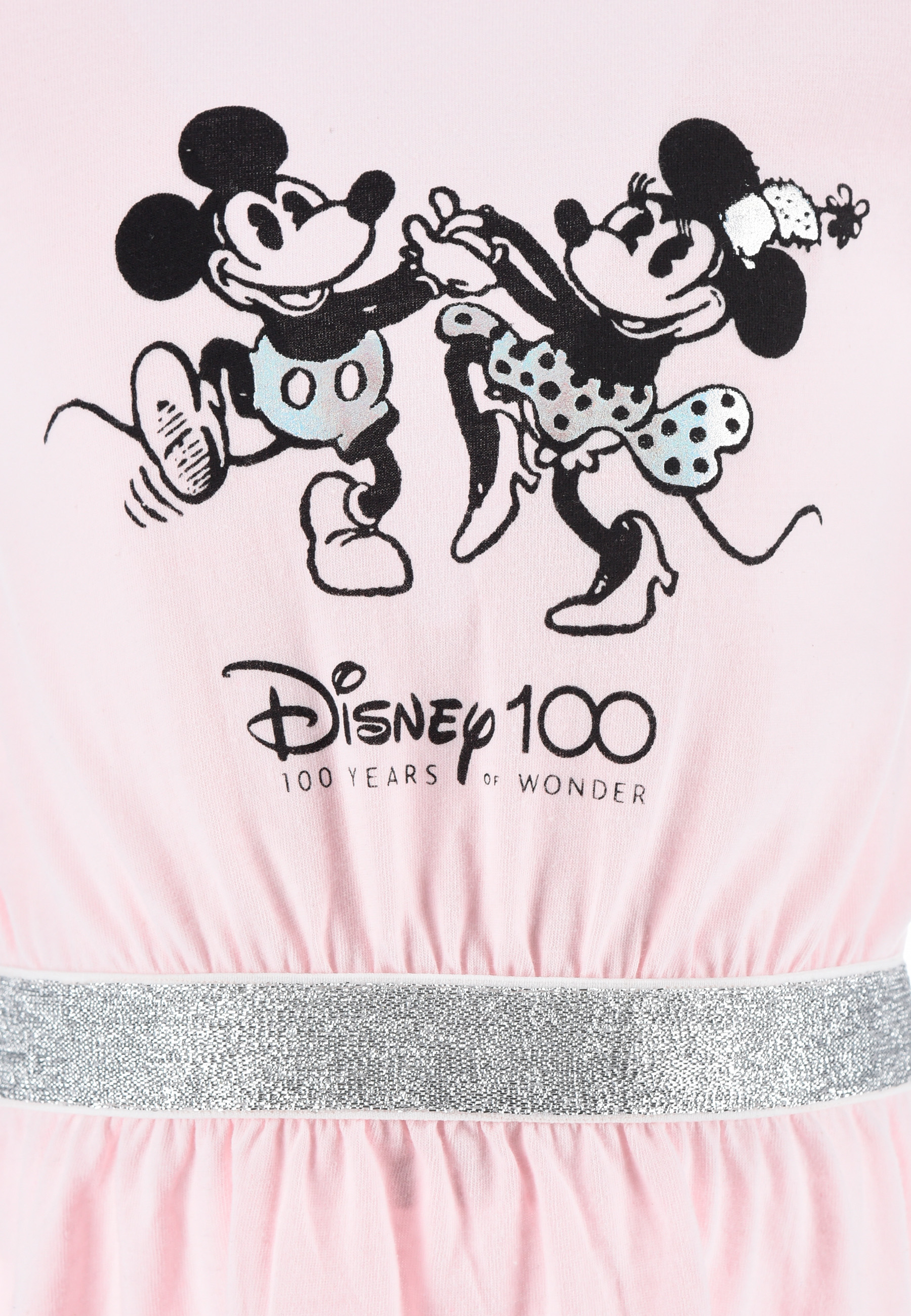 Minnie Mouse Retro Sommerkleid Kleid Kurzarm-Kleid