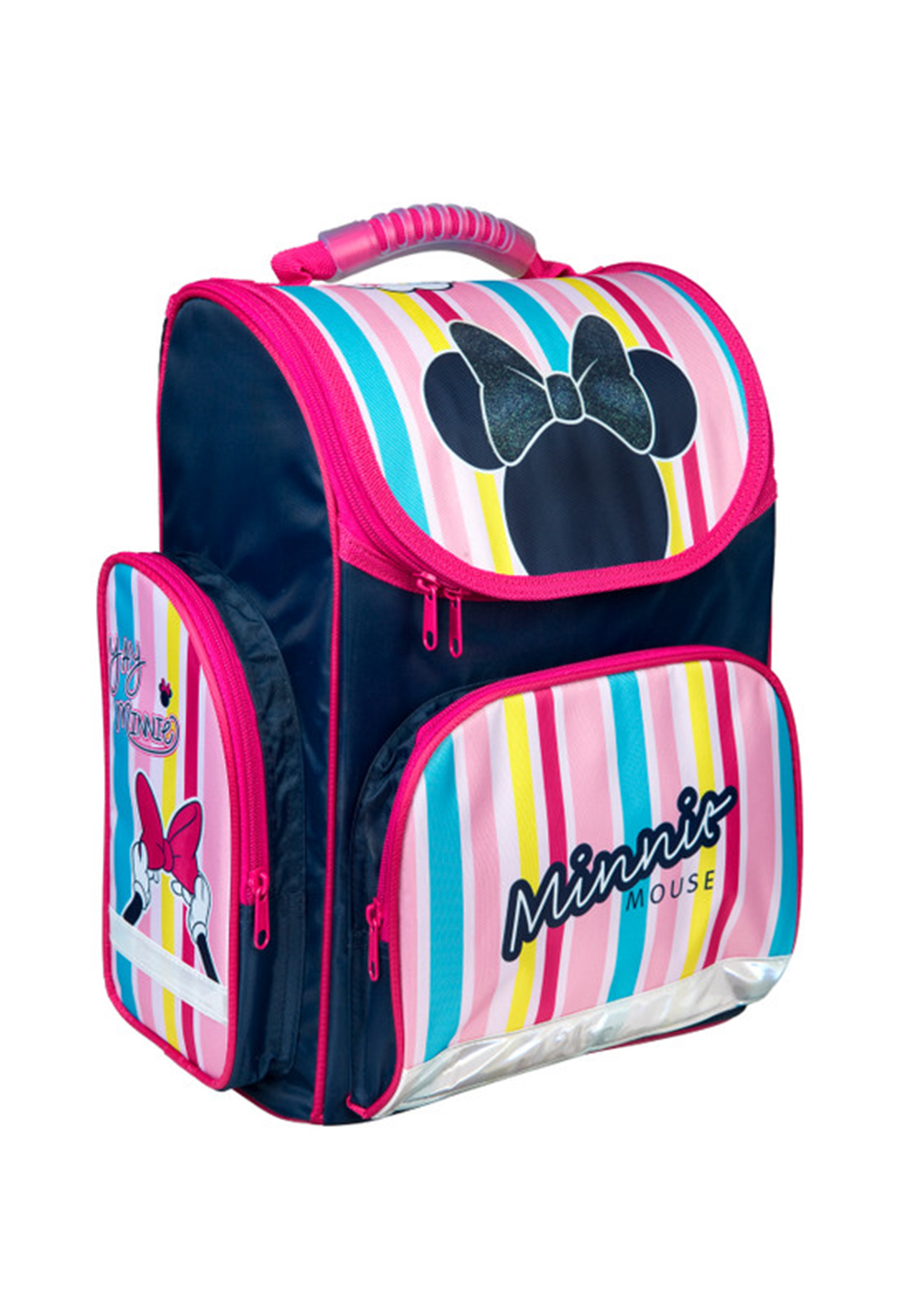 Minnie Mouse Mädchen Schulranzen Kinder Schultasche Schule Ranzen Tornister