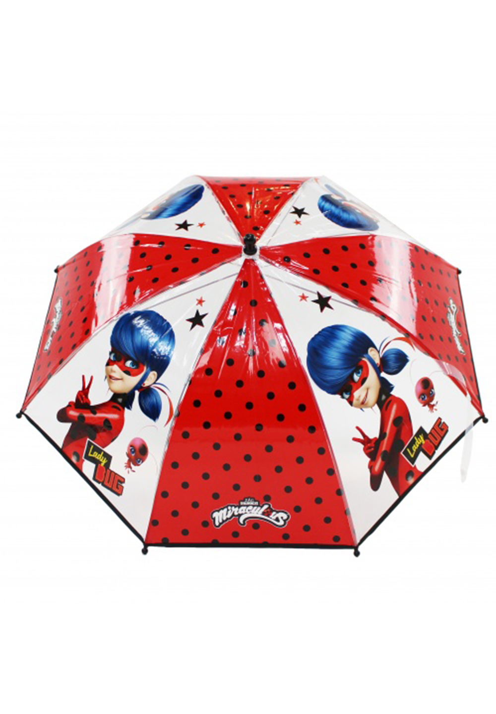 Miraculous LadyBug Rainy Days Kinder Regenschirm Stock-Schirm Kuppelschirm