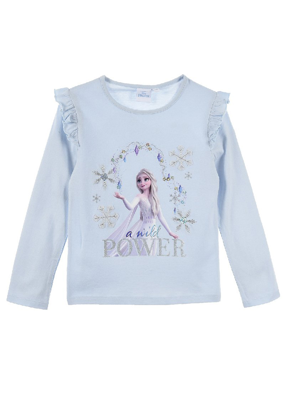 Frozen - Die Eiskönigin Elsa und Anna Kinder Longsleeve Mädchen Langarmshirt  T-Shirt 