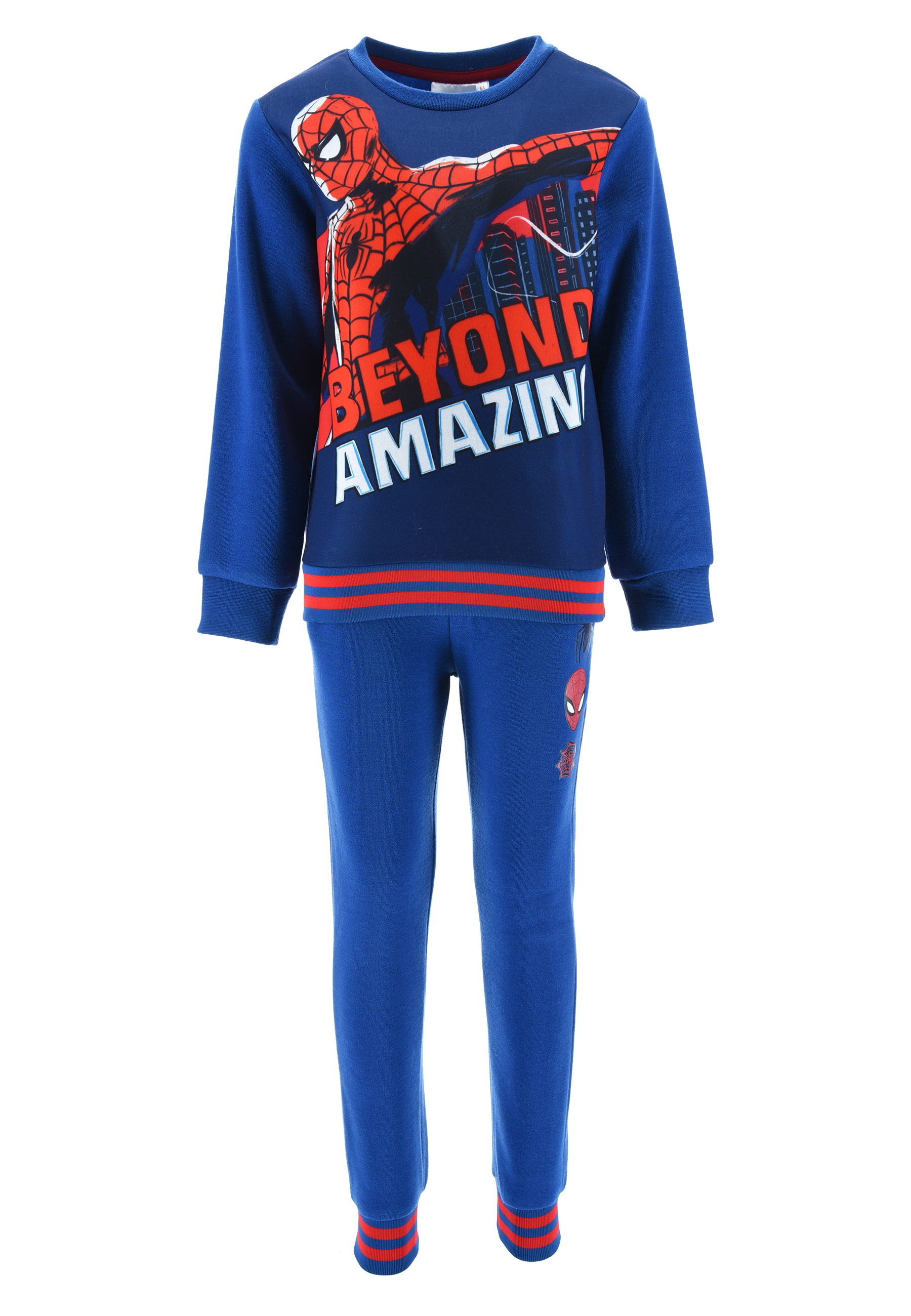 Spider-Man Kinder Jungen Sweat-Shirt mit Jogging-Hose Jogging-Anzug Trainings-Anzug