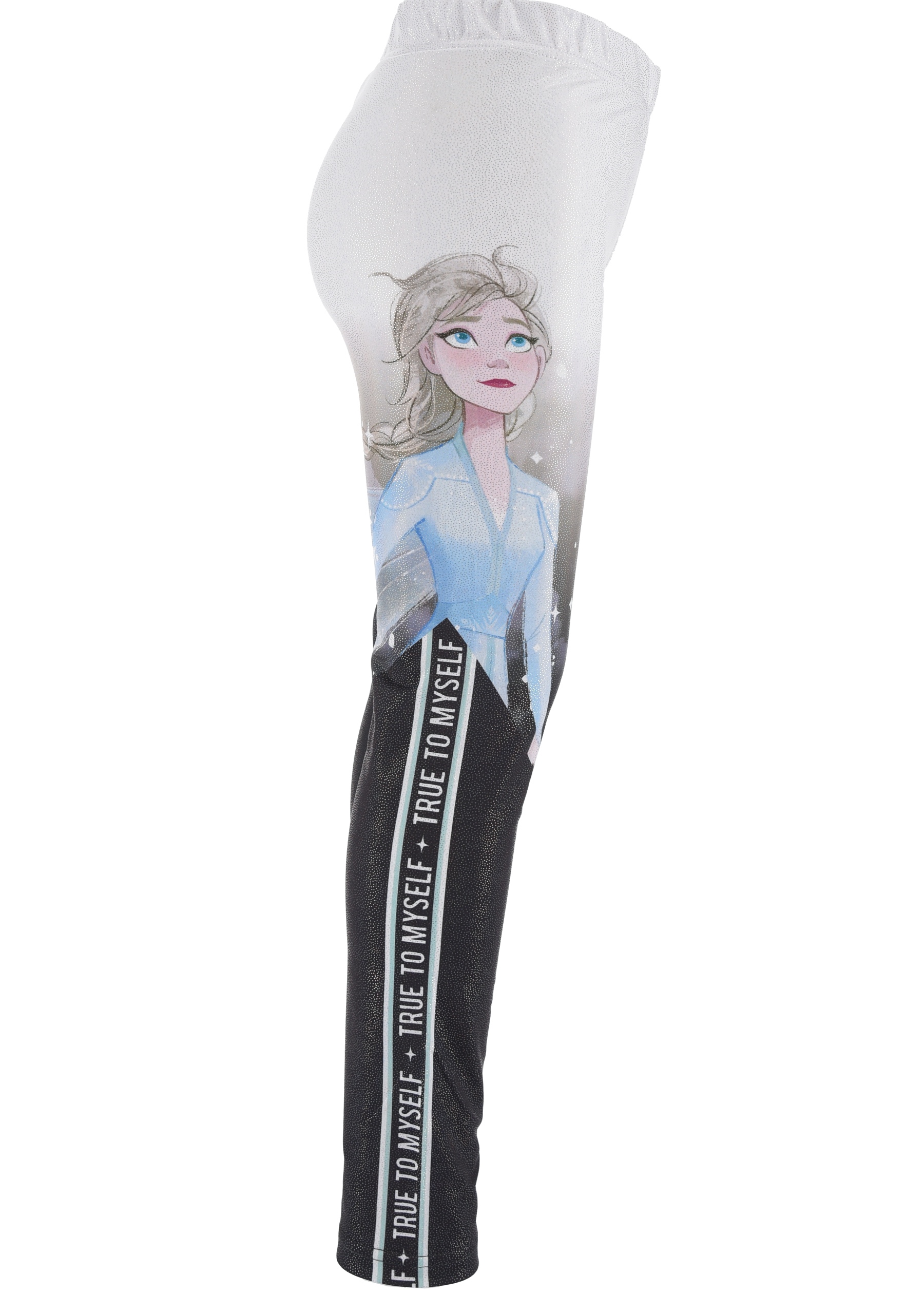Frozen - Die Eiskönigin Elsa Mädchen Leggings Kinder Hose