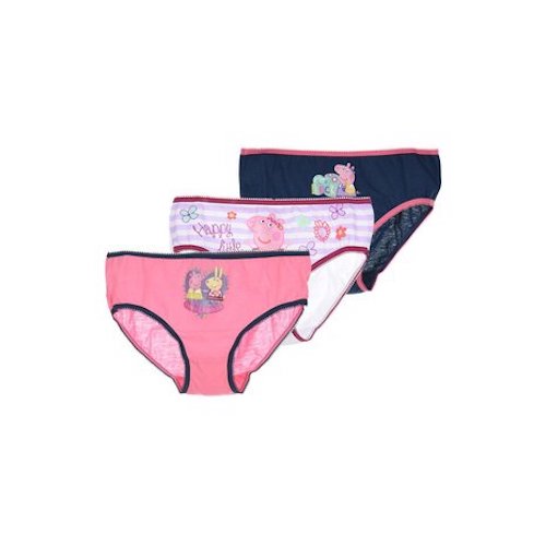 Peppa Wutz Pig Mädchen Unterhosen Slips 3er Pack
