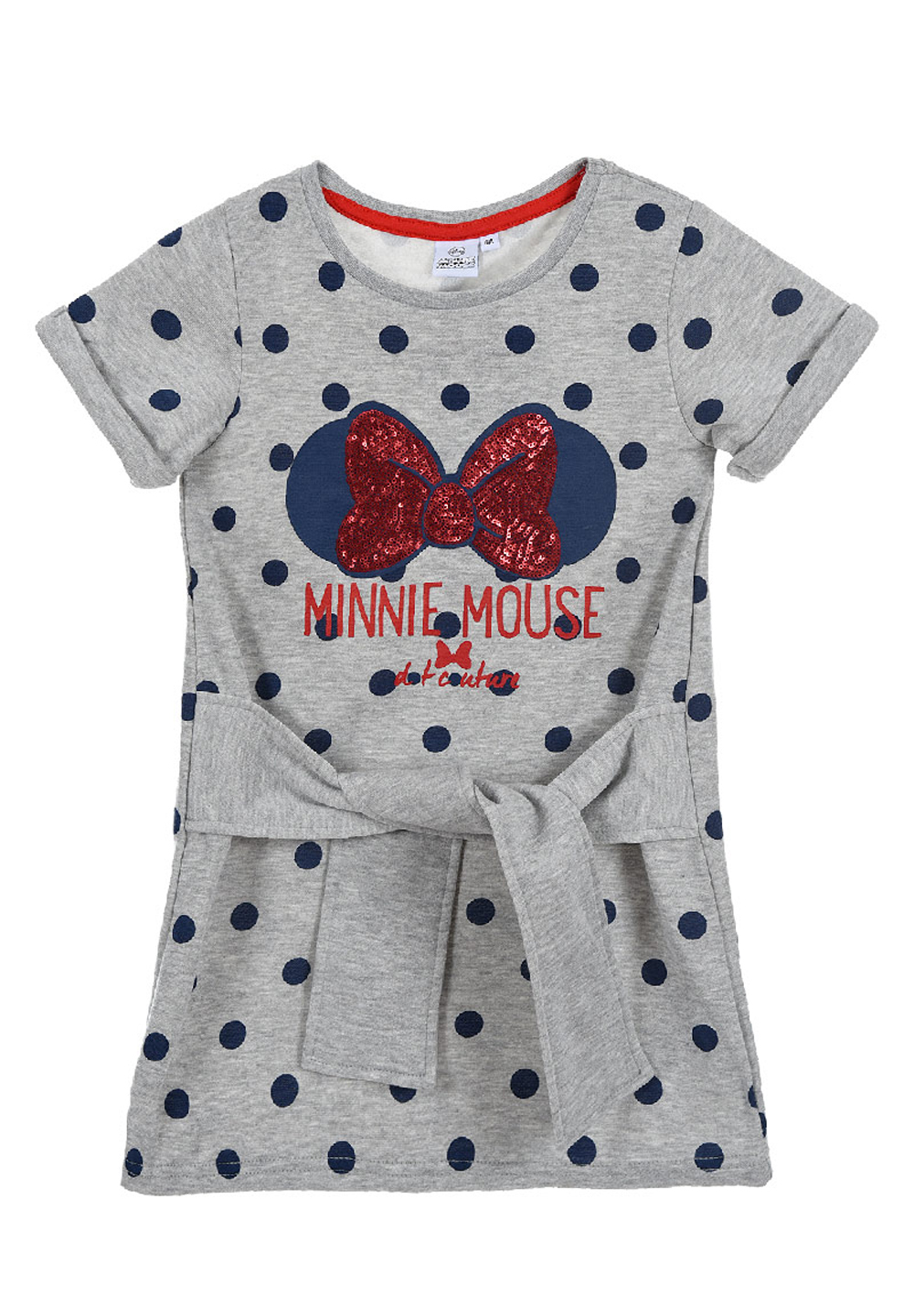 Minnie Mouse Kinder Kurzarm Kleid Mädchen Shirt-Kleid
