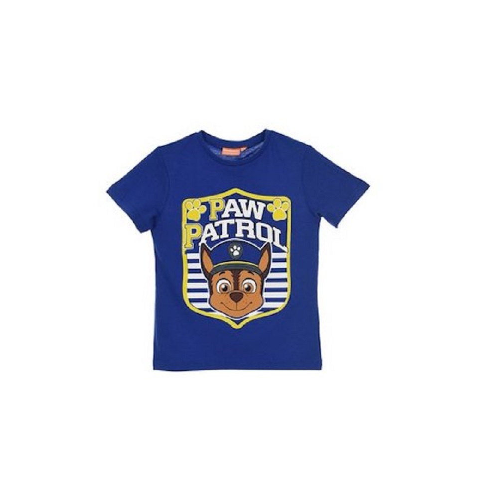 Paw Patrol "Chase" Jungen Kinder T-Shirt Blau