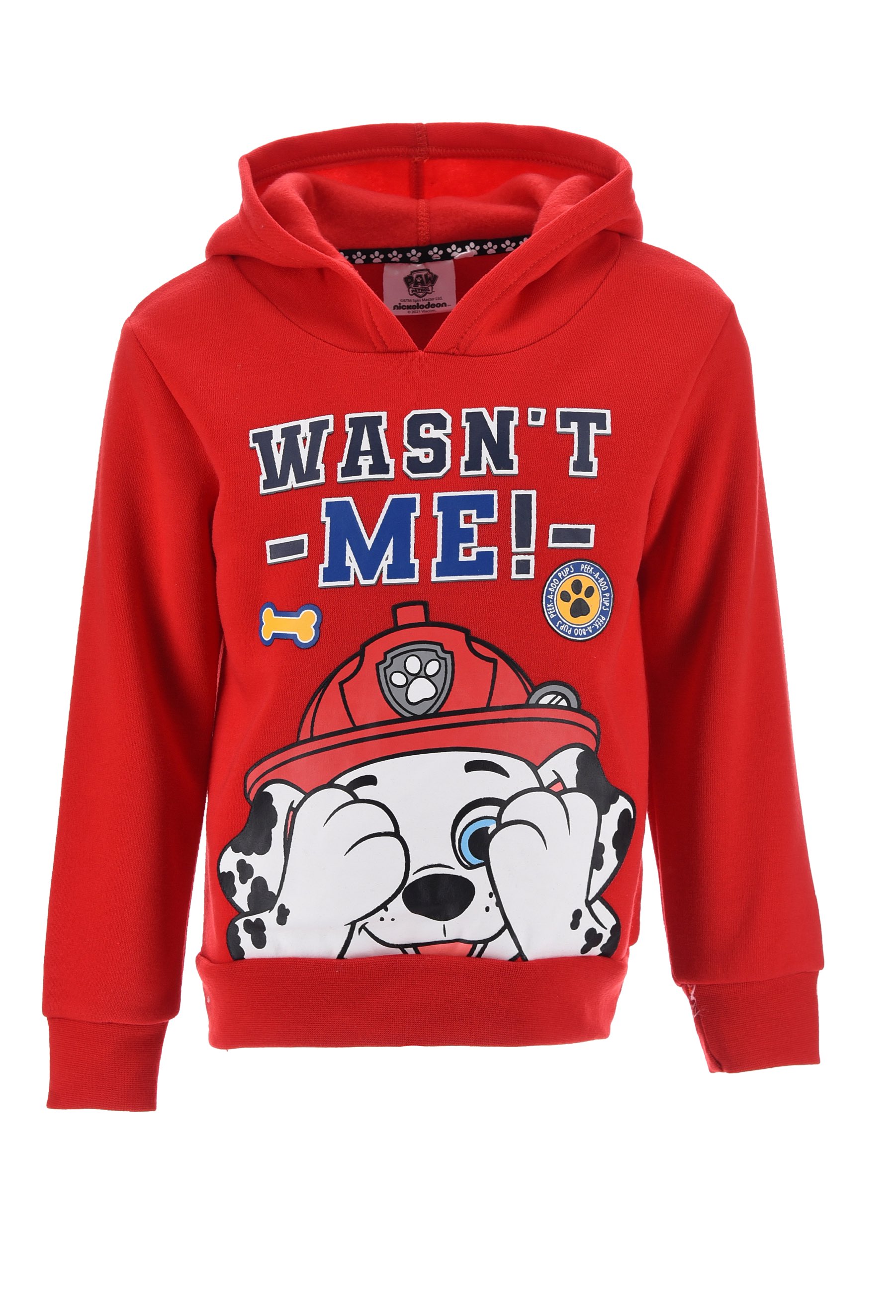 Paw Patrol Marshall Jungen Pullover mit Kapuze Kinder Sweatshirt Kapuzenpullover