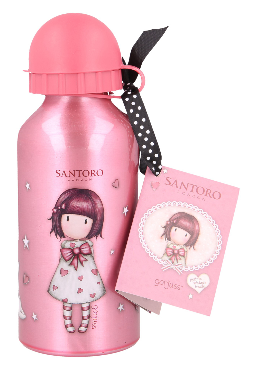 Gorjuss Santoro Kinder Aluminium Trinkflasche Sportflasche 400 ml