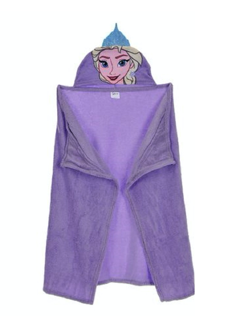 Disney Frozen - Die Eiskönigin Elsa Decke Fleece Kuschel-Decke mit Kapuze 80 x 120 cm