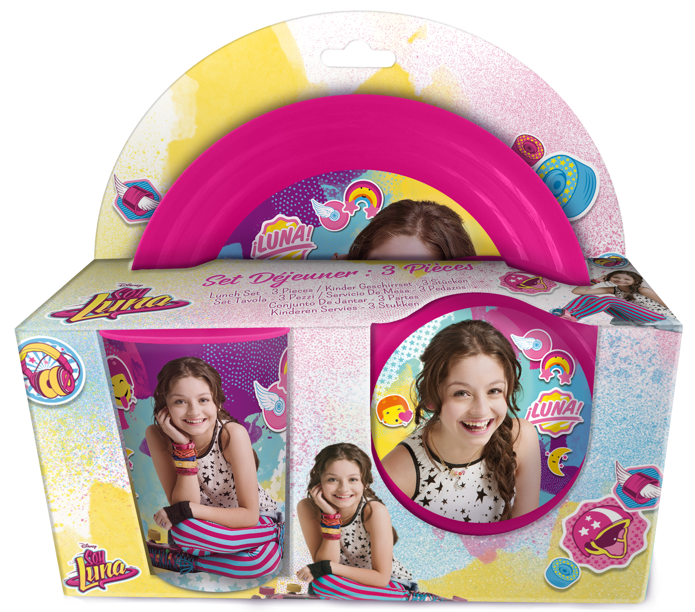Disney SoyLuna Frühstücksset 3-tlg.