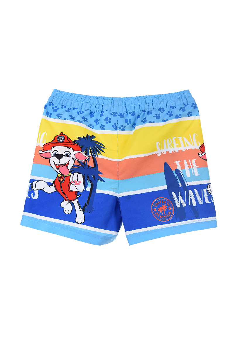 Paw Patrol Marshall Badehose Badeshort Surfing Blau