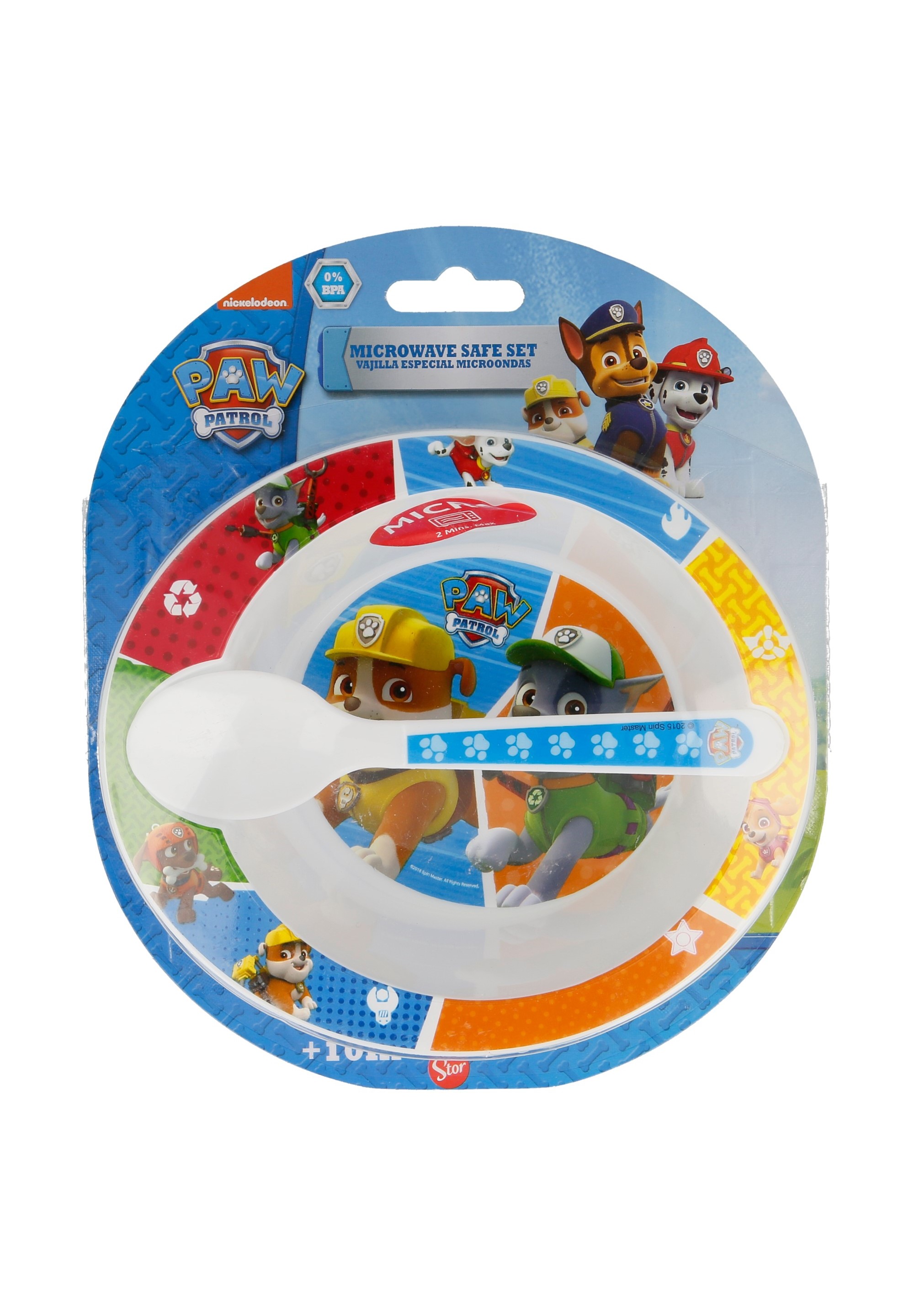 Paw Patrol Geschirr Set Schale + Löffel BPA-frei