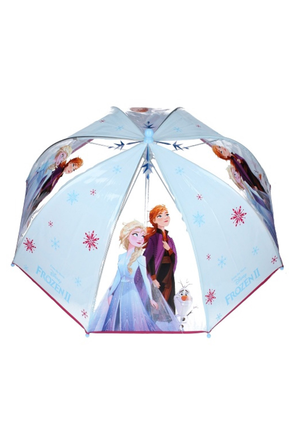 Disney Frozen 2 - Die Eiskönigin Anna Elsa Regenschirm Kuppelschirm Stock-Schirm