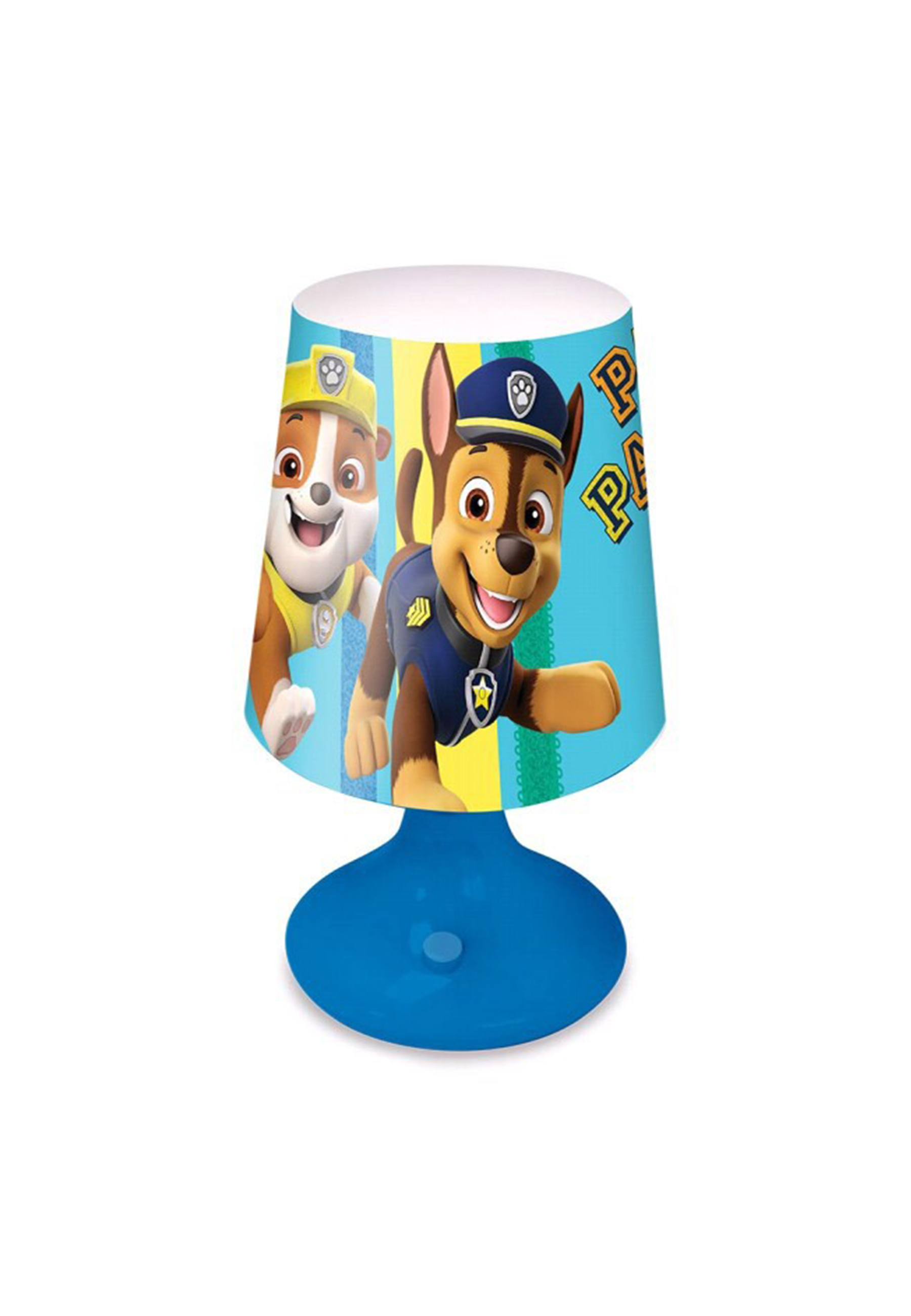 Paw Patrol Chase Rubble Jungen Mini LED Nachttisch-Lampe