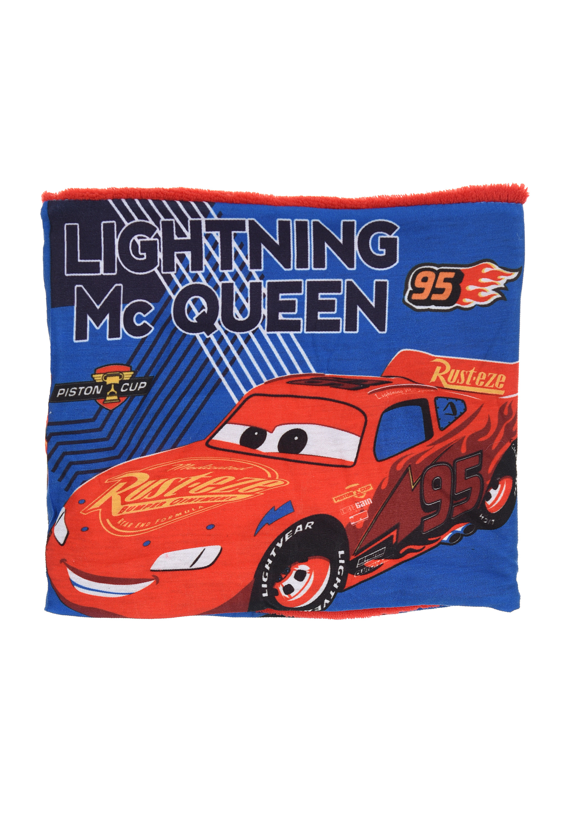 Cars Kinder Jungen Coral Fleece Wende-Schlauchschal Winter-Schal