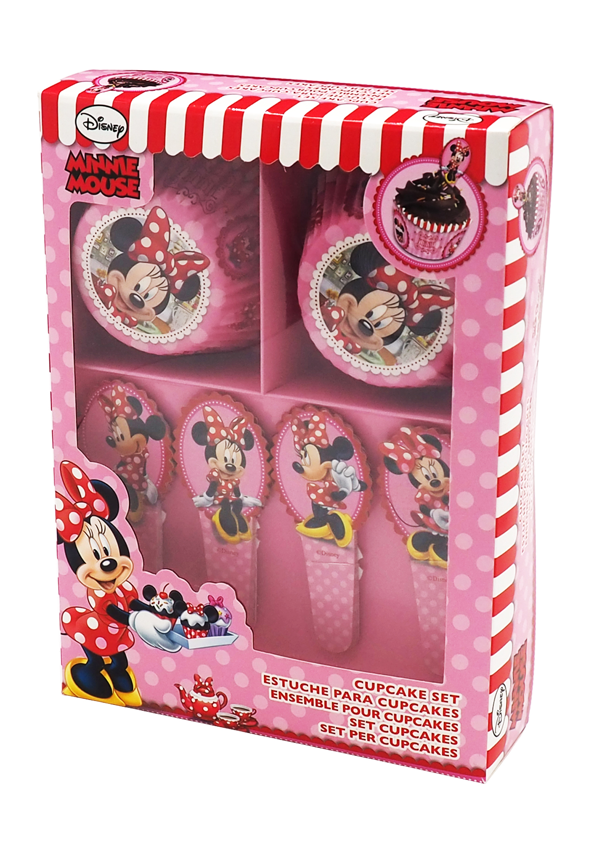 Disney Minnie Mouse Cupcakes Set