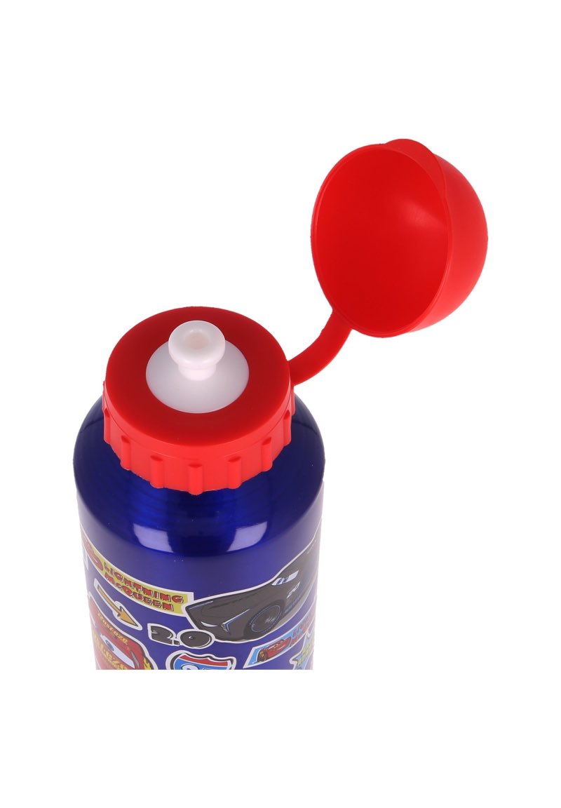 Cars Lightning McQueen Trinkflasche Aluminium Sportflasche 