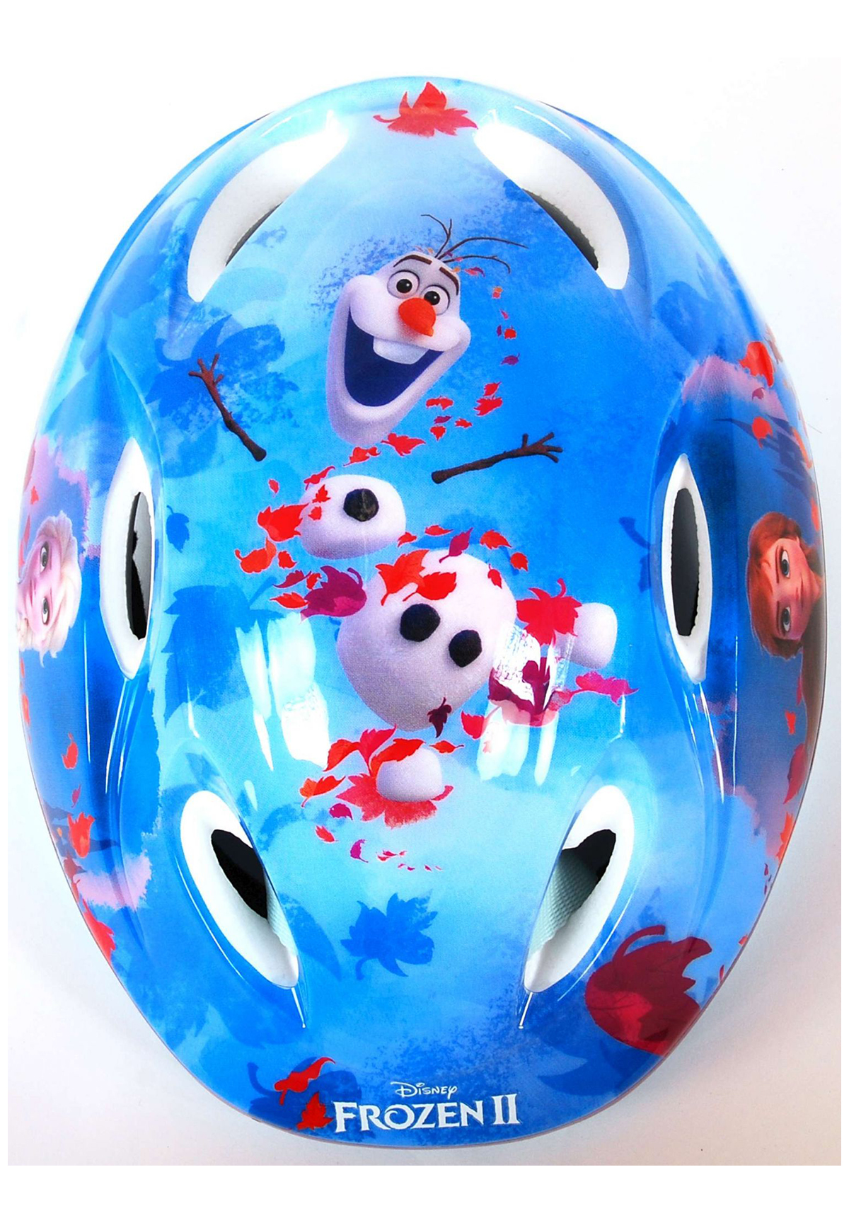 Frozen 2 Die Eiskönigin Anna & Elsa Kinder Fahrrad-Helm Deluxe Gr. 51-55 cm