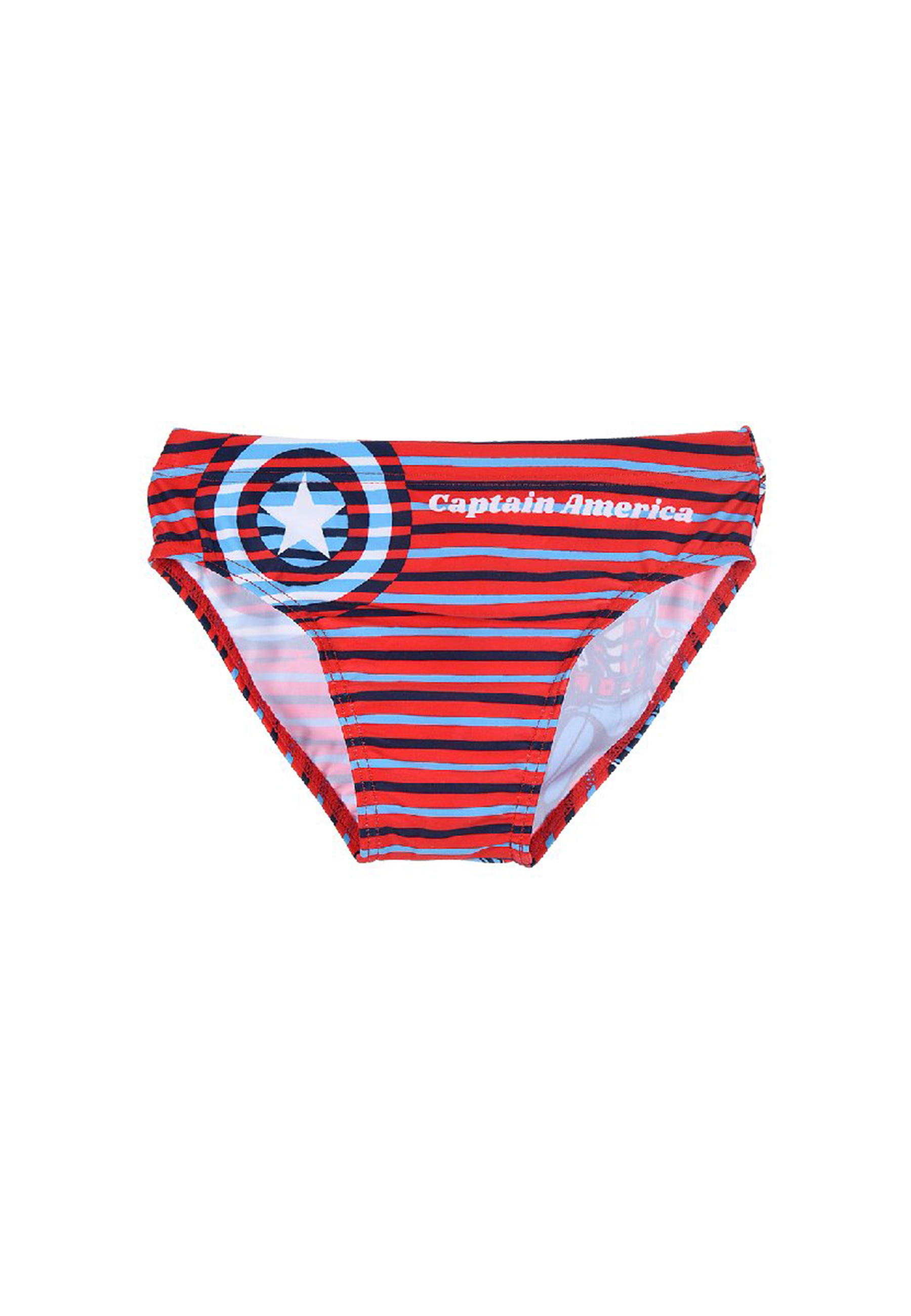 Avengers Captain America Badehose Badeslip Rot