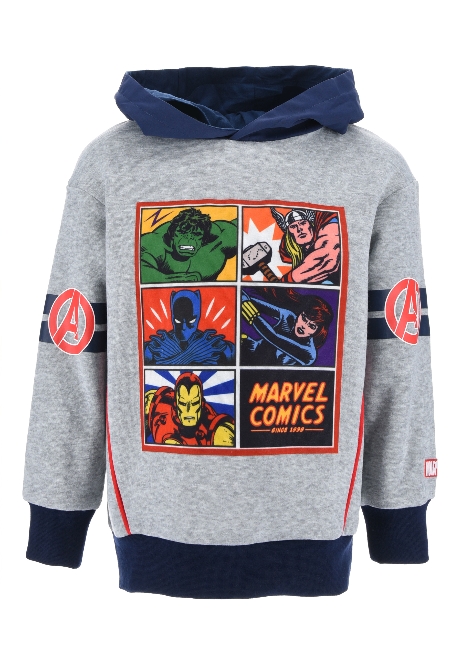Avengers Pullover mit Kapuze Kinder Sweatshirt Kapuzenpullover für Jungen Hoodie