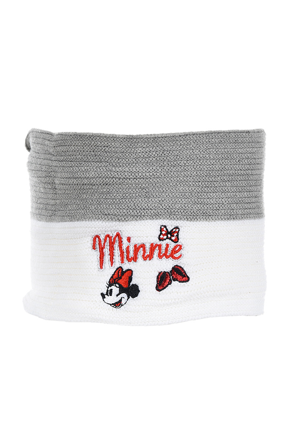 Minnie Mouse Kinder Mädchen Fleece Strick-Schlauchschal Winter-Schal 