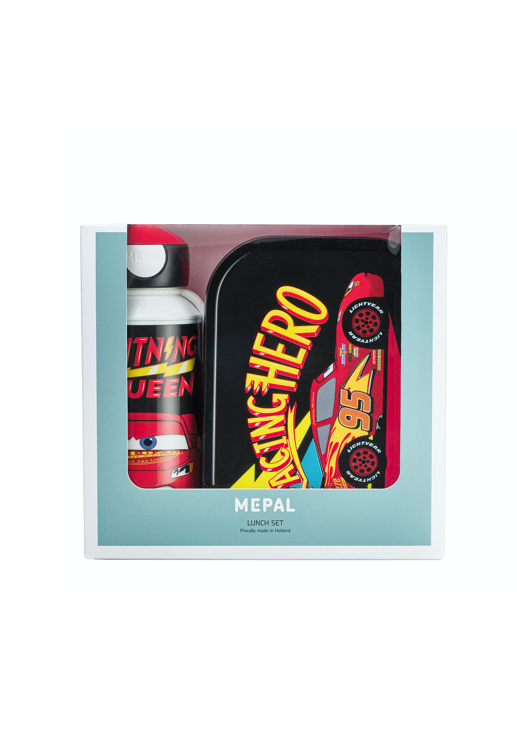 Cars Lunch-Set Trinkflasche und Brotdose 2 Fächer