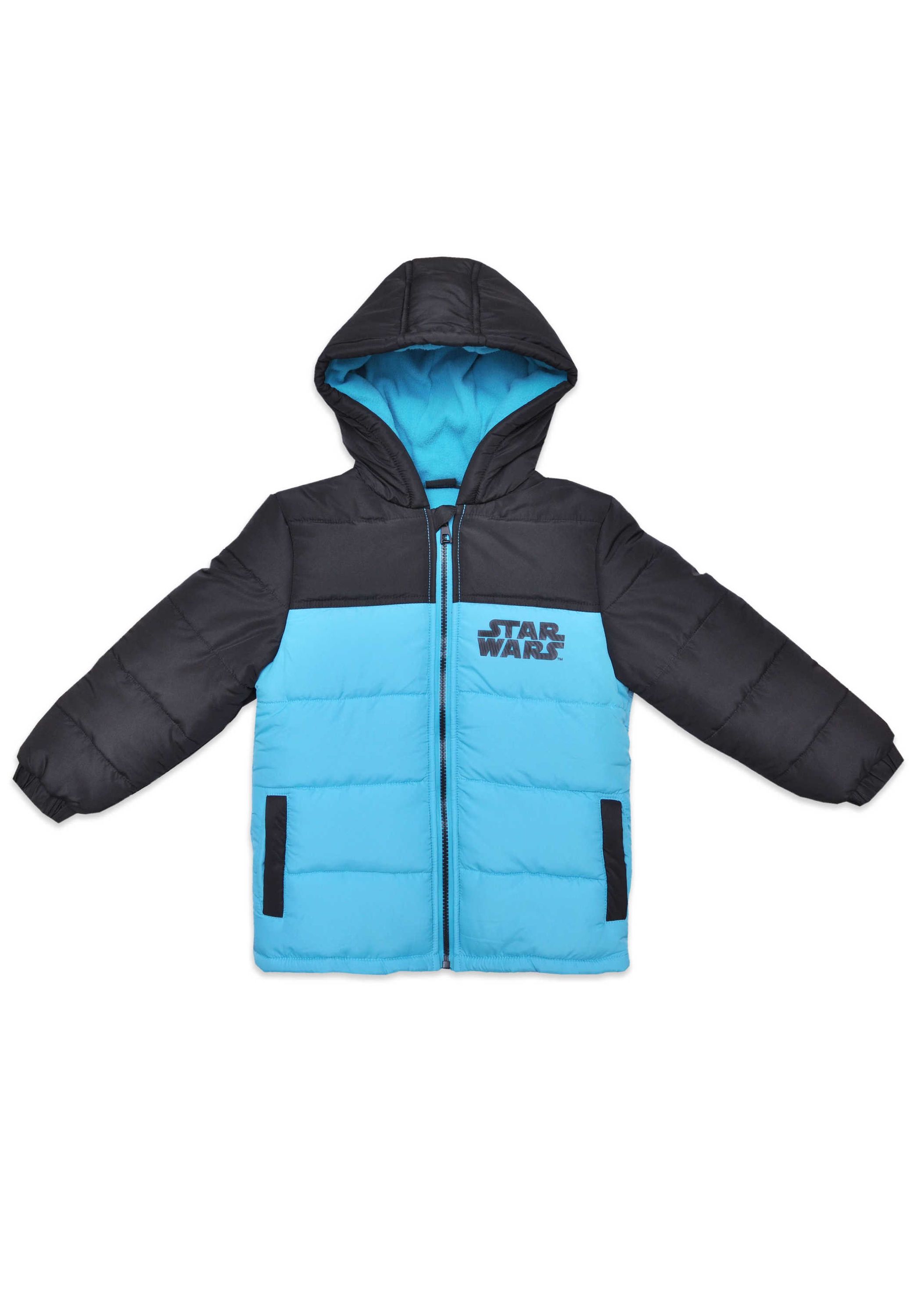 Star Wars Stormtrooper Kinder Jungen Winterjacke Steppjacke mit Kapuze