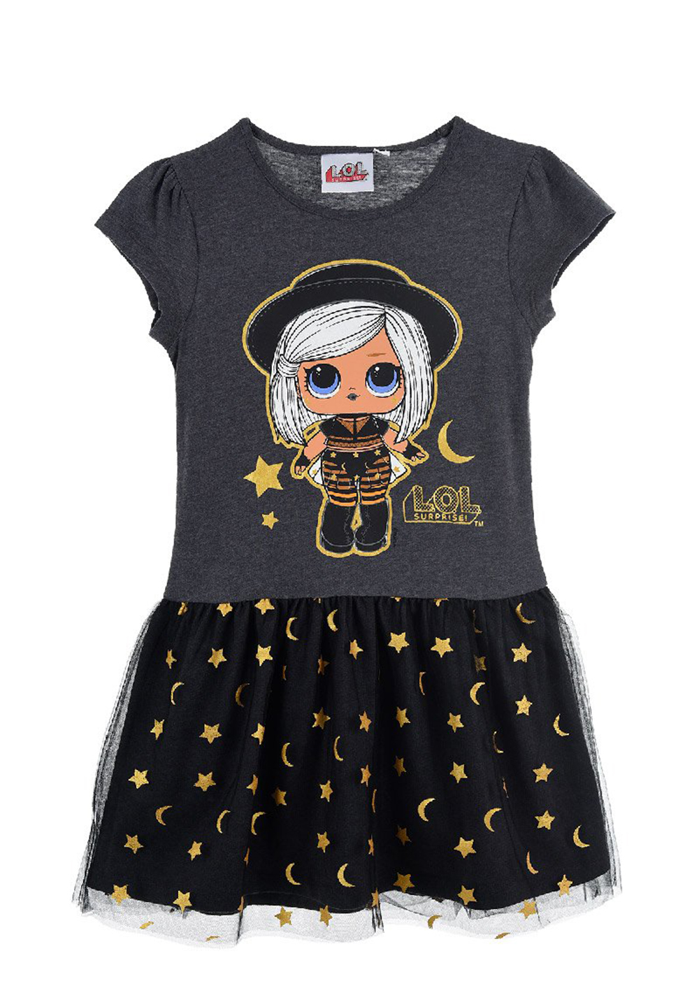 L.O.L. Surprise! Mädchen Tüll Kleid Kinder kurzärmliges Kleid Dress