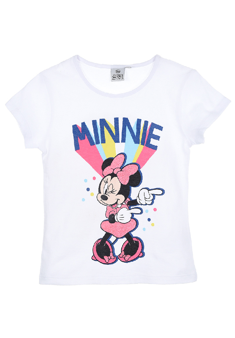 Minnie Mouse Mädchen Shirt Sommer T-Shirt Kinder kurzarm Oberteil