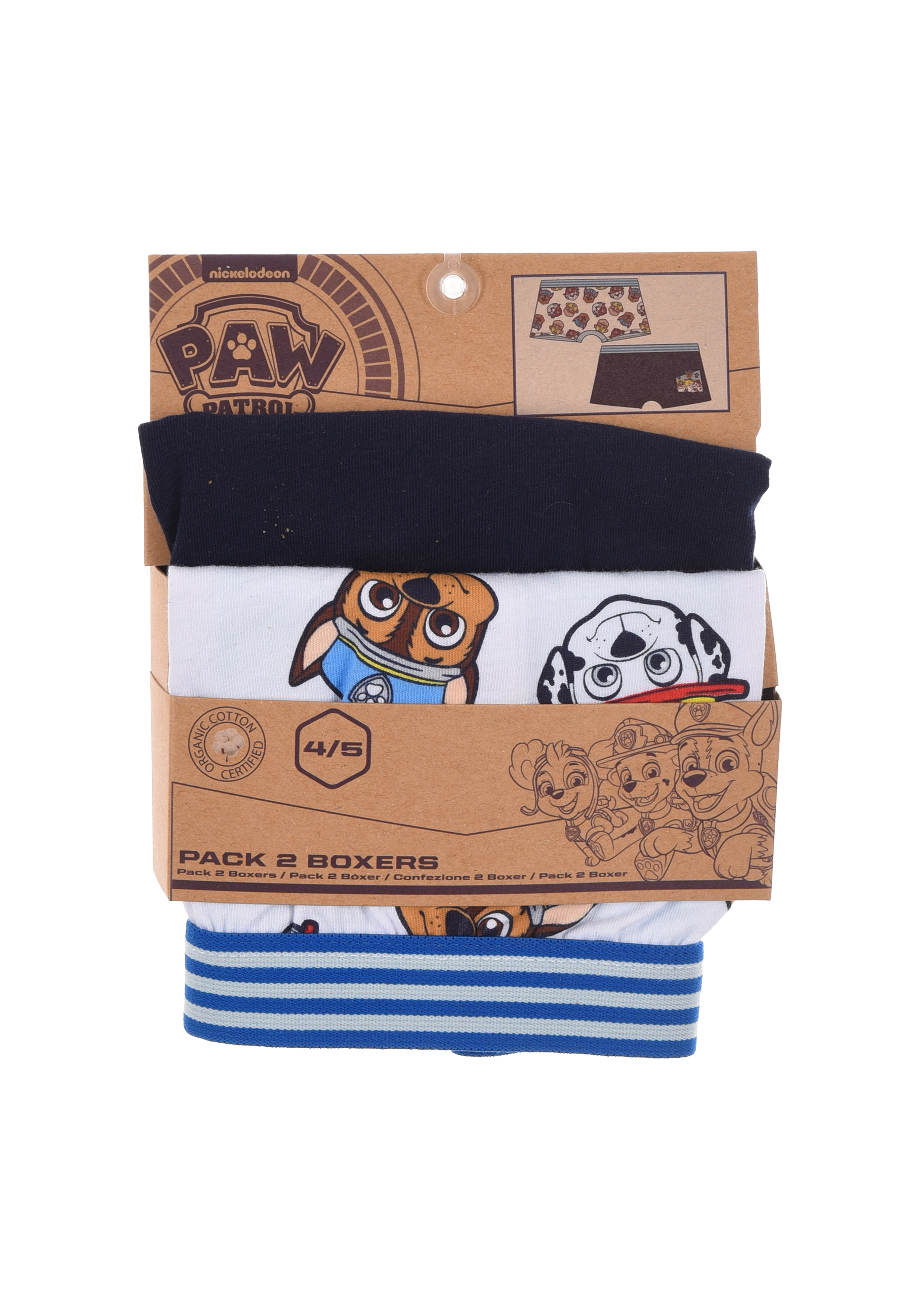 Paw Patrol Chase Marshall Rubble Jungen Kinder Unterhosen Boxershorts Set 2 tlg.