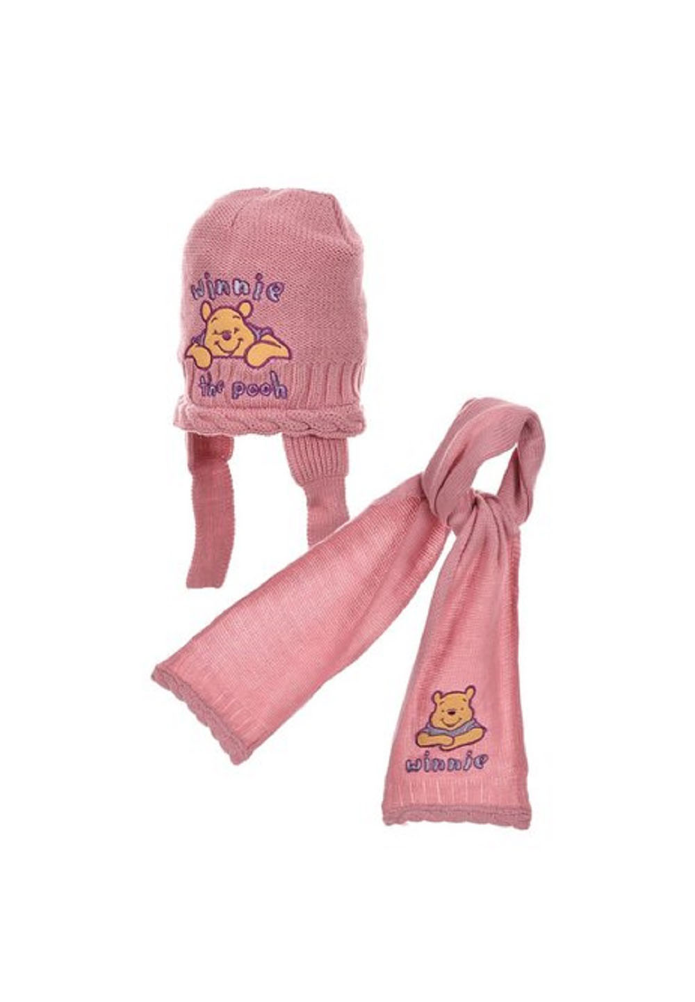 Disney Winnie Pooh Baby Winter-Set Winter-Mütze + Schal
