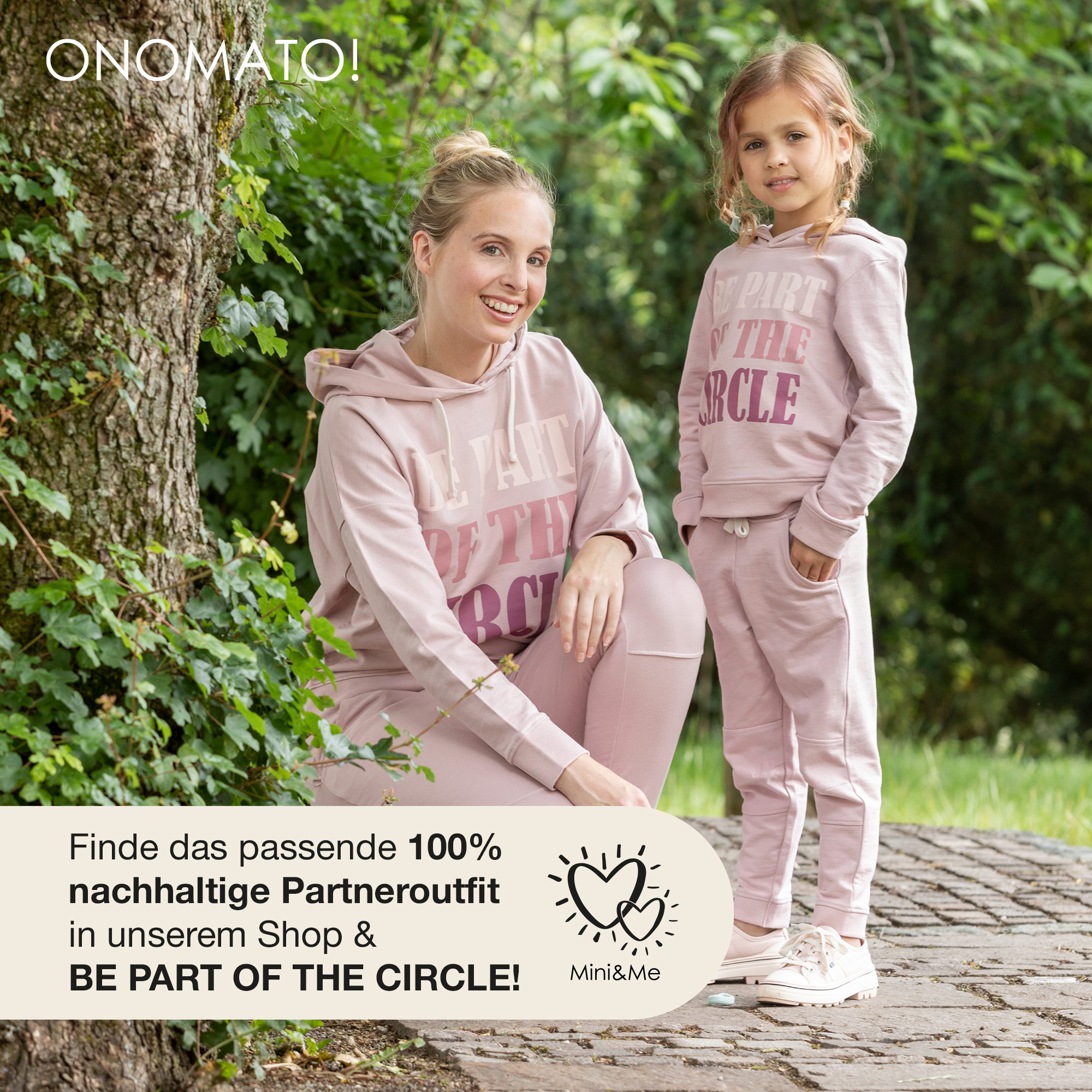 ONOMATO! Mädchen Kapuzen Pullover Hoodie Sweater Sweatshirt mit Kapuze Cradle to Cradle