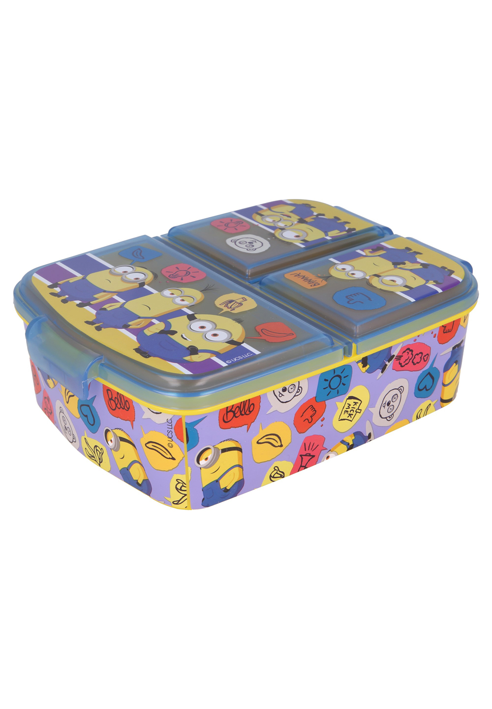 Minions Lunch-Set Premium Brotdose + Tritan-Trinkflasche