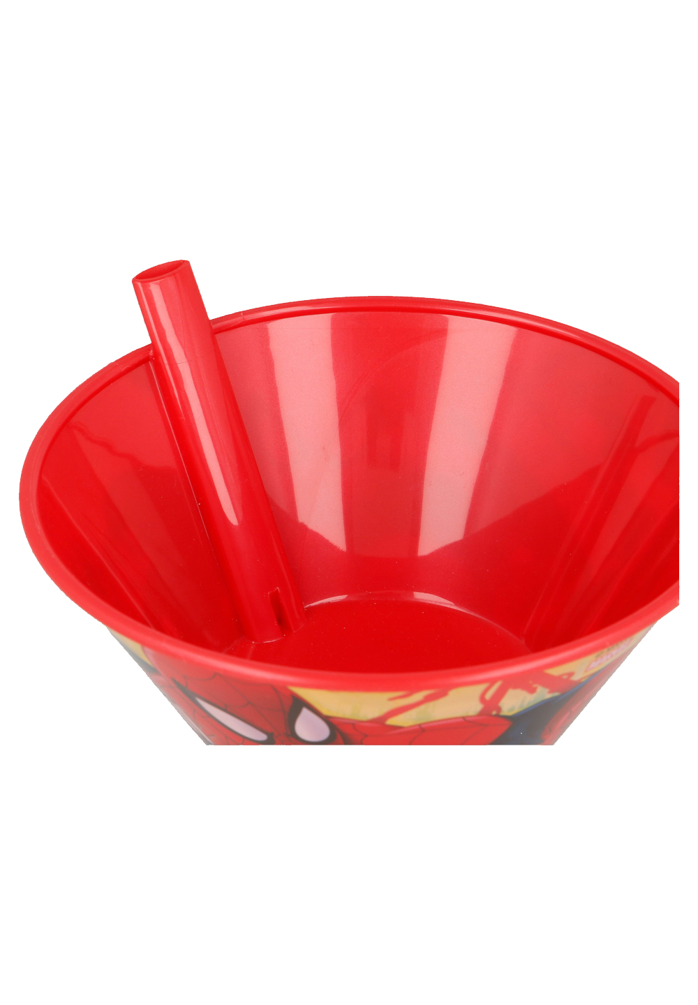 Spider-Man Kinder Jungen Müsli-Schale mit integrierten Strohhalm 500ml