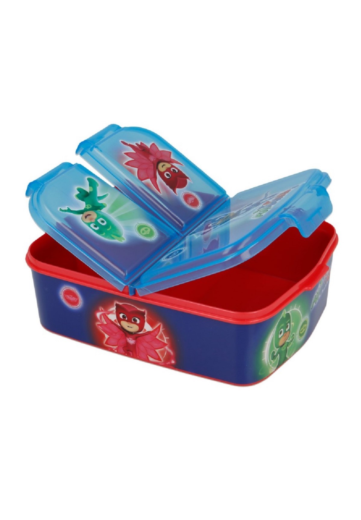 PJ Masks Pyjamahelden Set Premium Brotdose + Alu-Trinkflasche