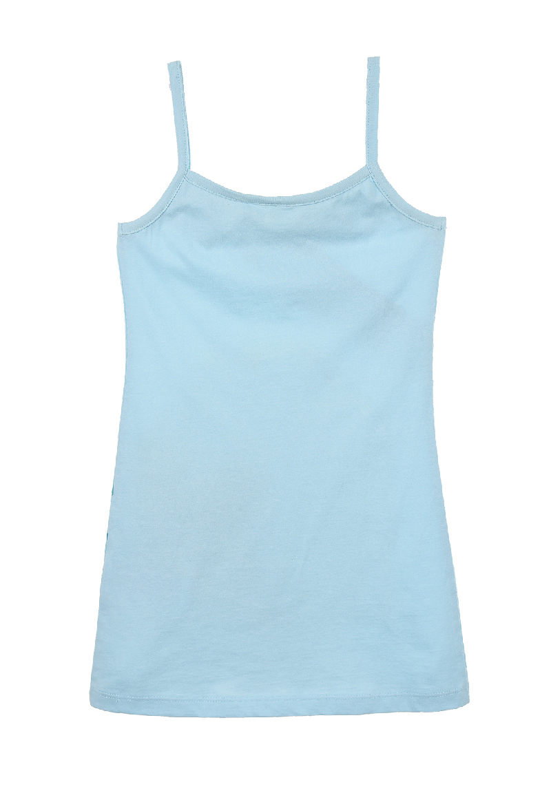 Frozen - Die Eiskönigin Anna und Elsa Kinder Sommer-Kleid Mädchen Dress mit Spaghettiträger