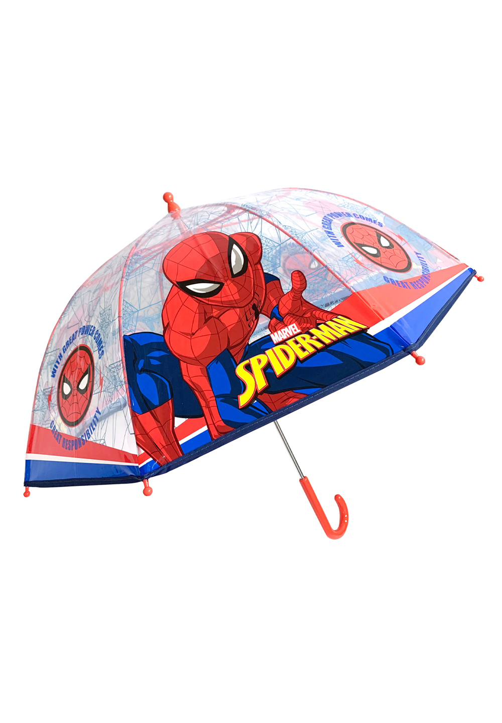 Marvel Spider-Man Stock-Schirm Regenschirm Kuppelschirm