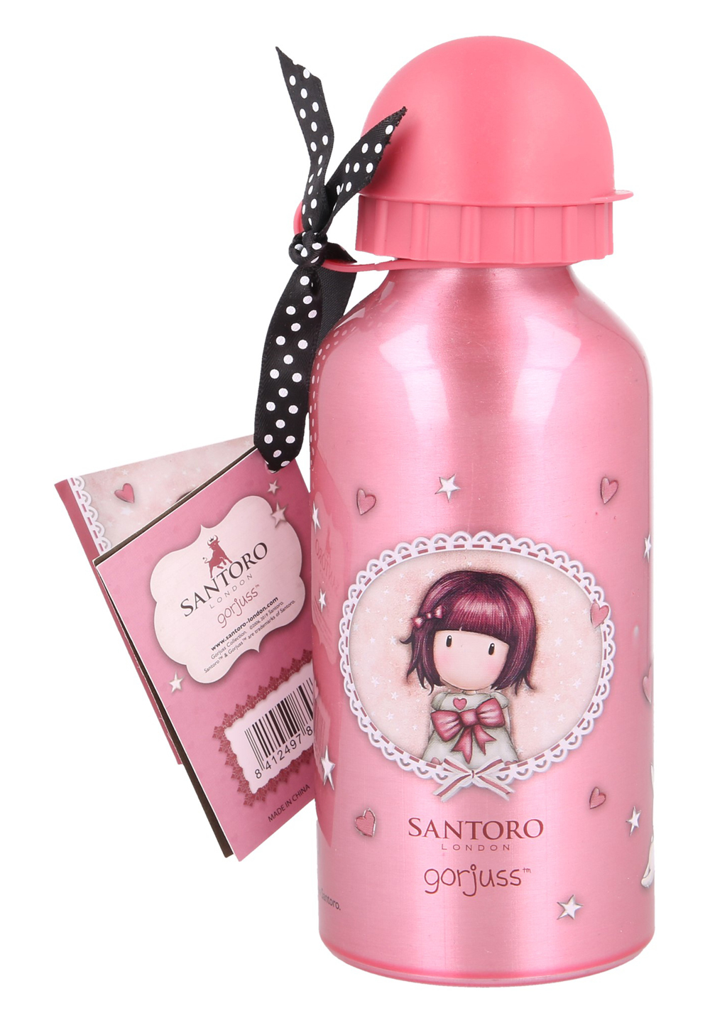 Gorjuss Santoro Kinder Aluminium Trinkflasche Sportflasche 400 ml